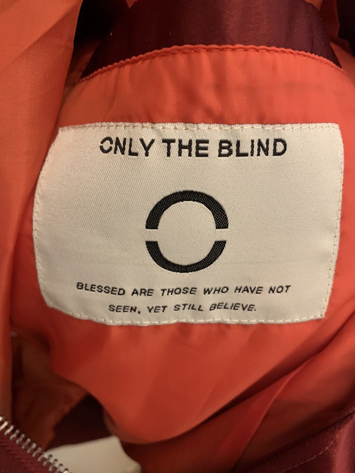 Only The Blind Men's Only the Blind Bomber Burgundy S Size US S / EU 44-46 / 1 - 6 Thumbnail