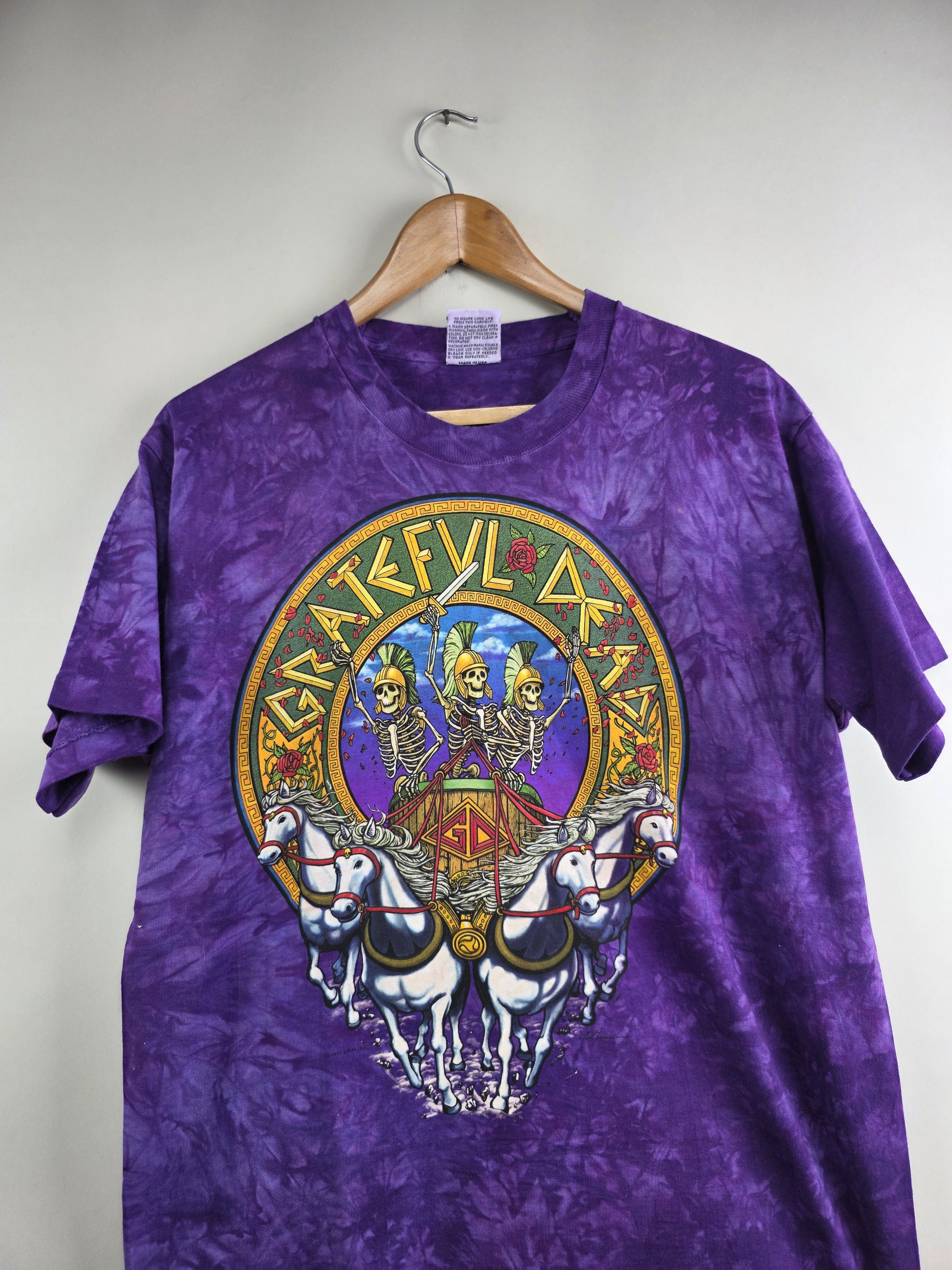 Band Tees 1995 Grateful Dead Gladiator Liquid Blue L 90s Size US L / EU 52-54 / 3 - 2 Thumbnail