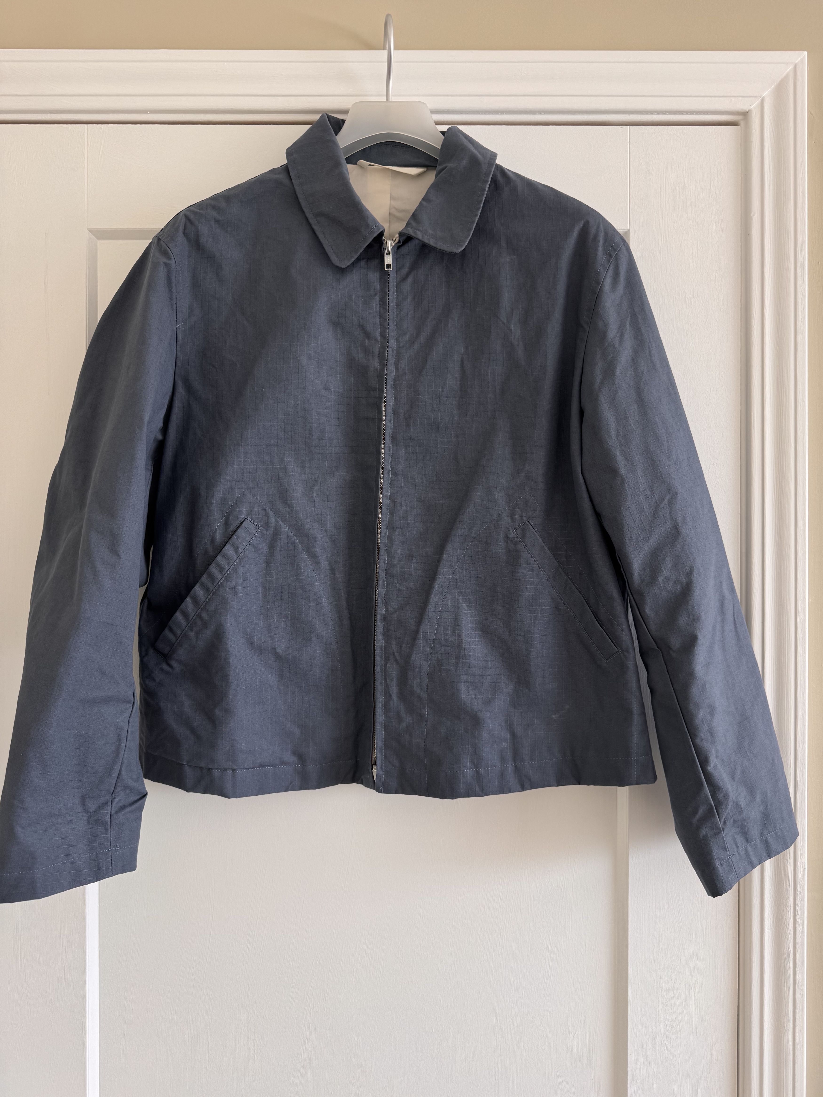 James Coward James Coward Site Jacket Dark Chambray Waxed Riptstop Size US M / EU 48-50 / 2 - 2 Thumbnail