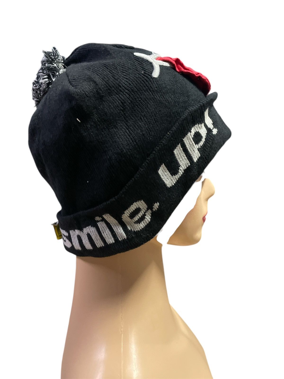 Japanese Brand UP SMILE BEANIE Size ONE SIZE - 5 Thumbnail