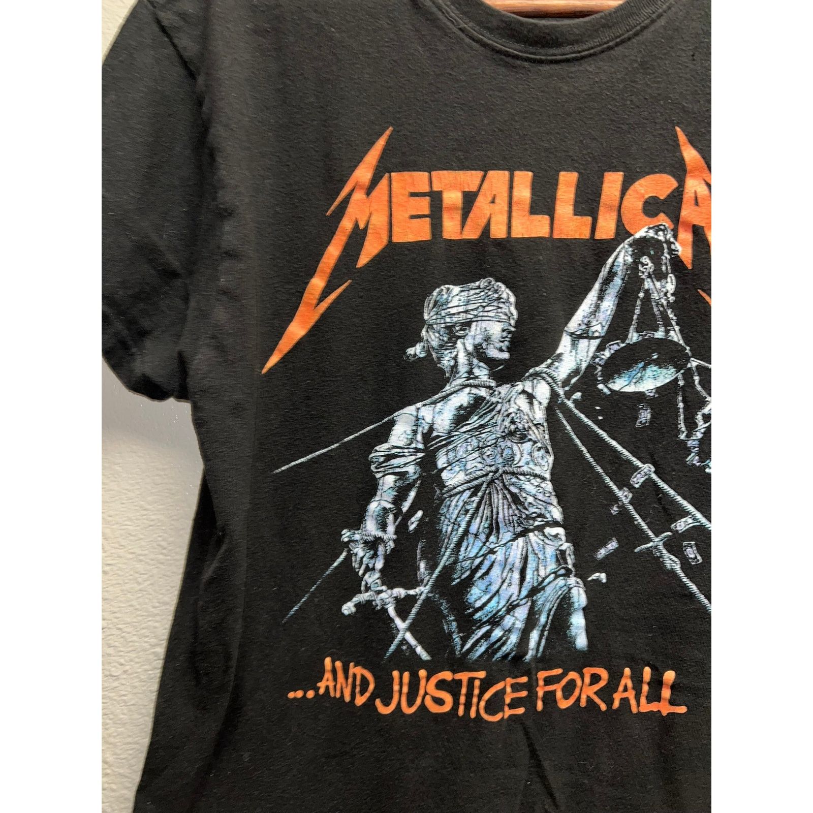 Vintage Metallica and Justice For All Shirt Rock Band Music Tee S Size US S / EU 44-46 / 1 - 3 Thumbnail