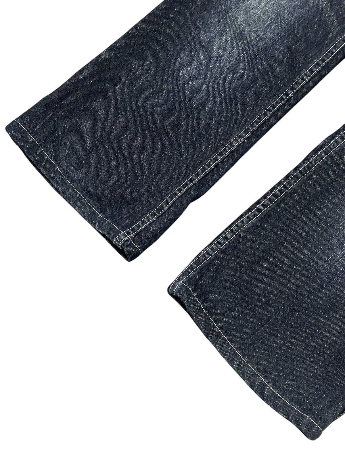 If Six Was Nine × Le Grande Bleu (L.G.B.) × semanticdesign Semantic Design Japan Multi Zipper Slant Pocket Flared Jeans Size US 30 / EU 46 - 5 Thumbnail