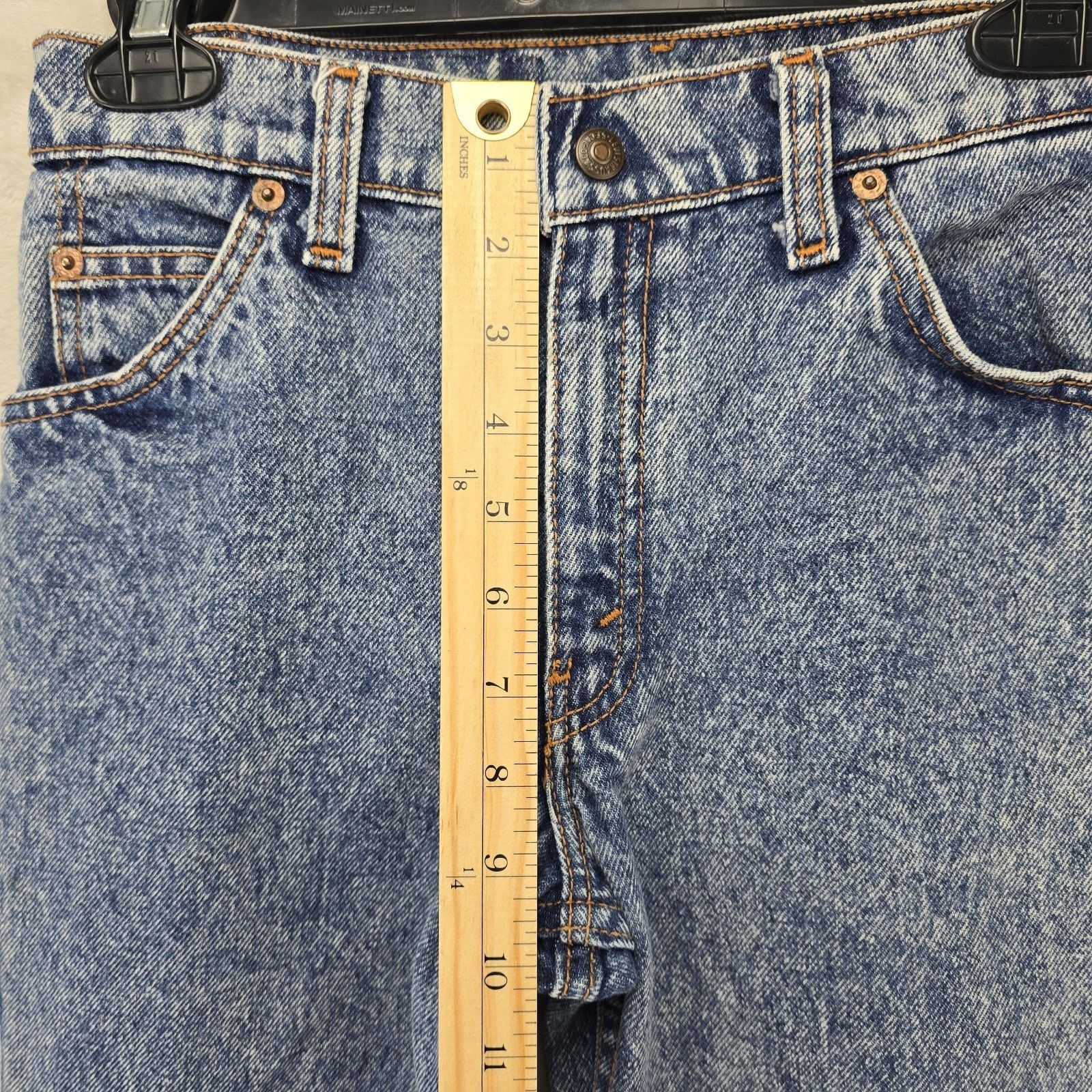 Levi's Vintage 80s Levis 505 Jeans Womens 14 (Fits 26x26) Acid Wash Size 26" / US 2 / IT 38 - 14 Thumbnail