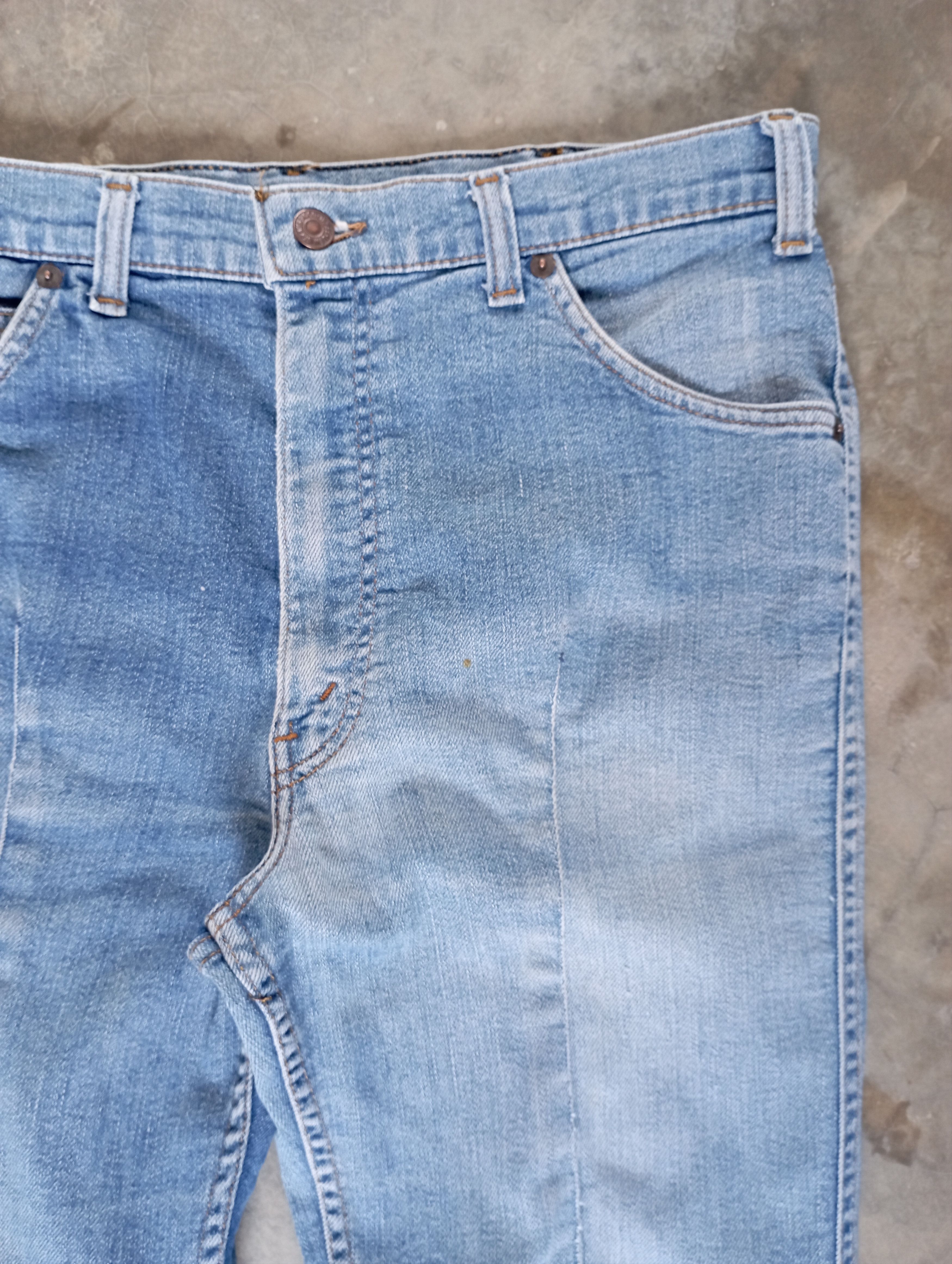 Levi's Flare Jeans Vintage 70's Levi's Movin On BootCut Jeans Size US 32 / EU 48 - 5 Thumbnail