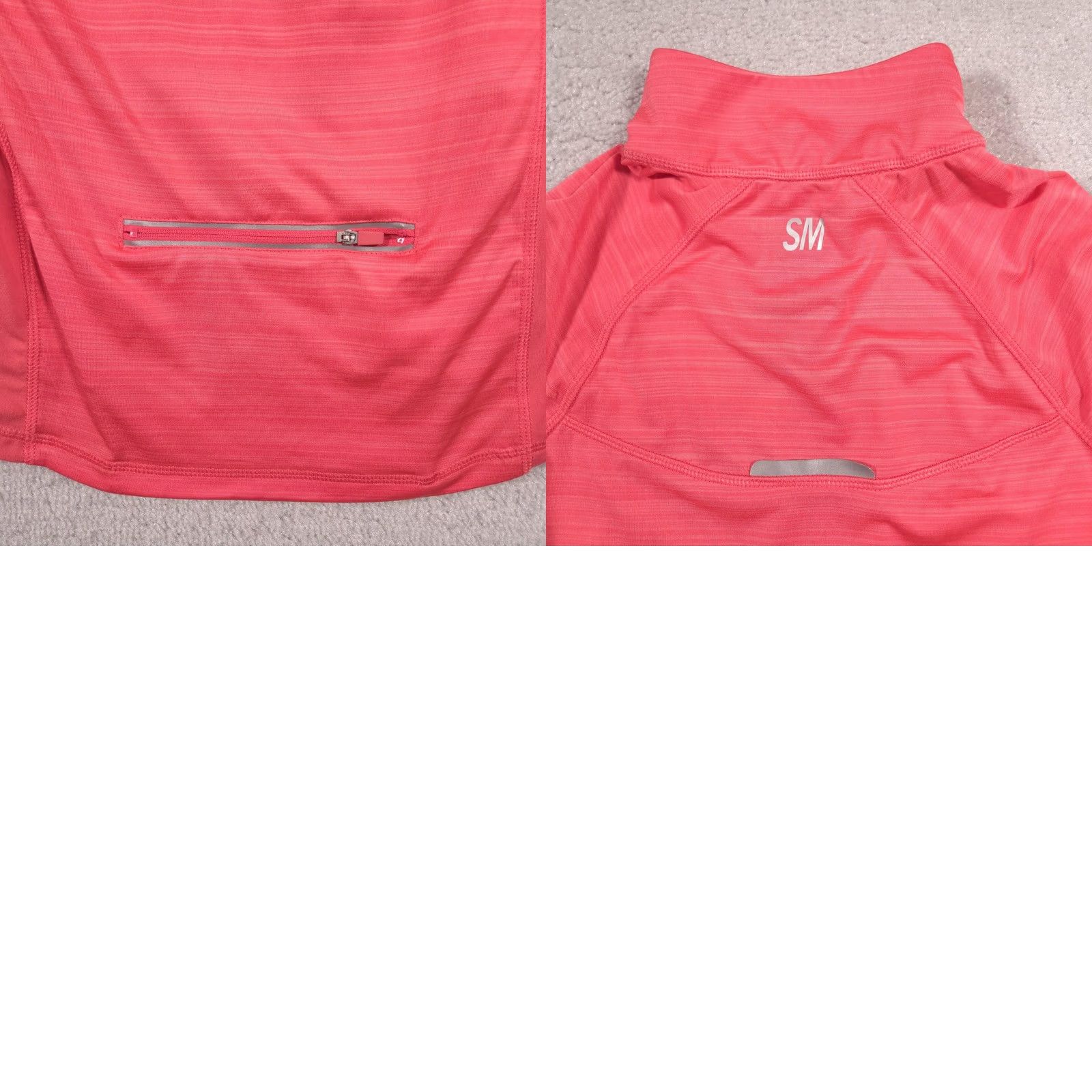 Steve Madden Steve Madden Pullover Womens Small Pink Quick Dry 1/4 Zip Long Sleeve Running Size S / US 4 / IT 40 - 9 Thumbnail