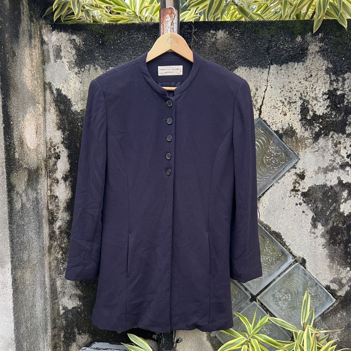 Japanese Brand “CHRISTIAN AUJARD” HALF BUTTON BLAZER Size S / US 4 / IT 40 - 1 Thumbnail