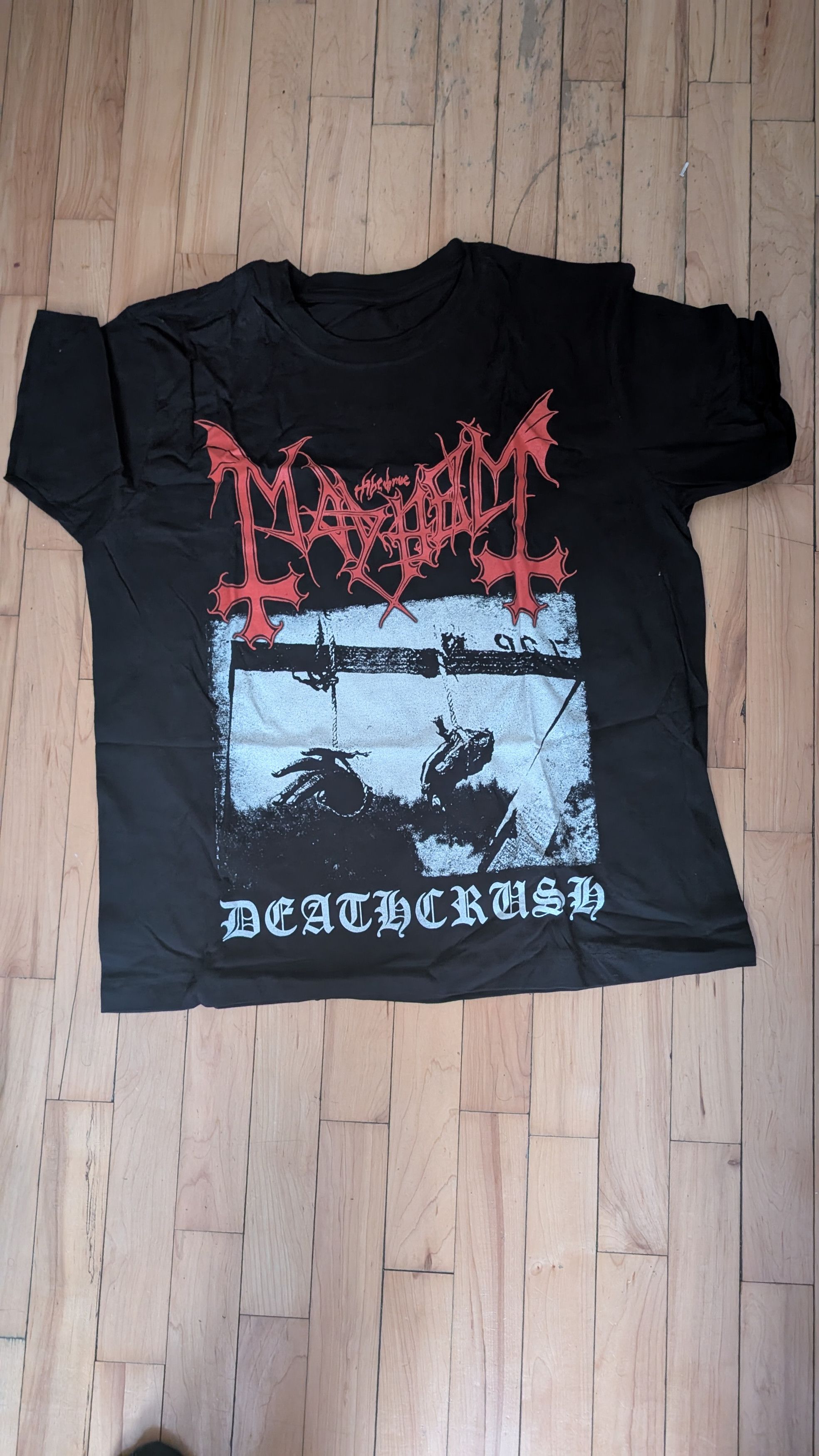 Vintage Vintage Mayhem Deathcrush Shirt Size US M / EU 48-50 / 2 - 3 Thumbnail