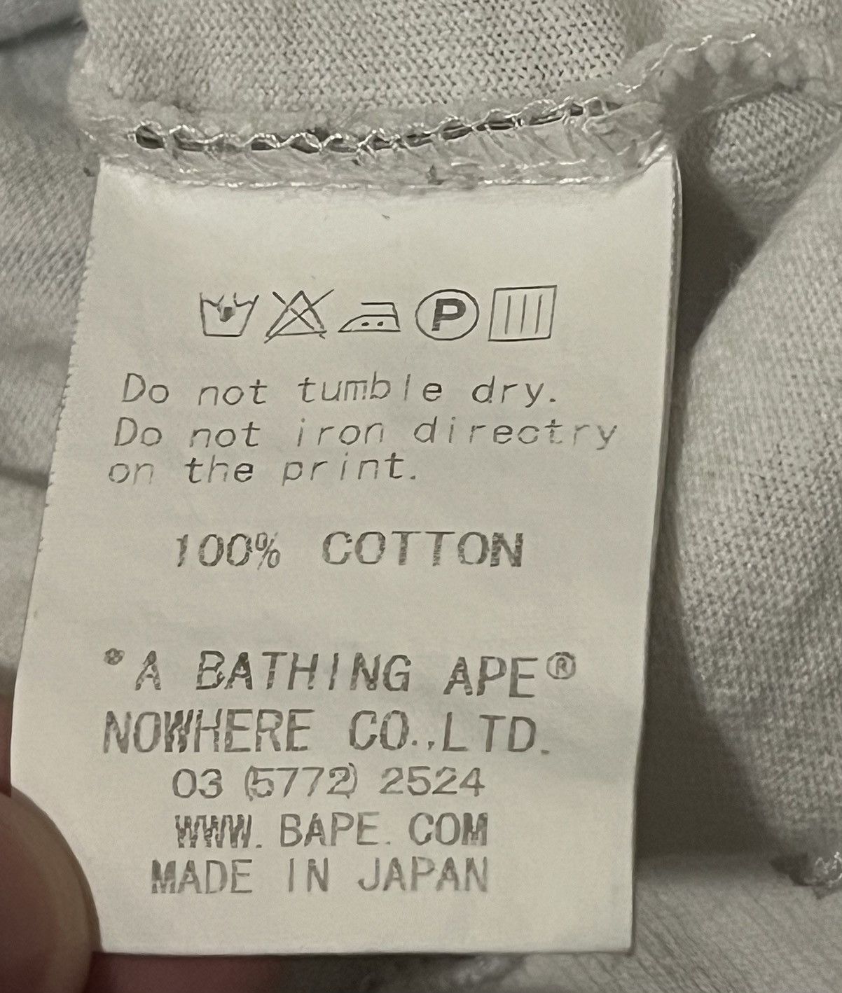 Bape Bape big head logo Tee Size US M / EU 48-50 / 2 - 7 Thumbnail