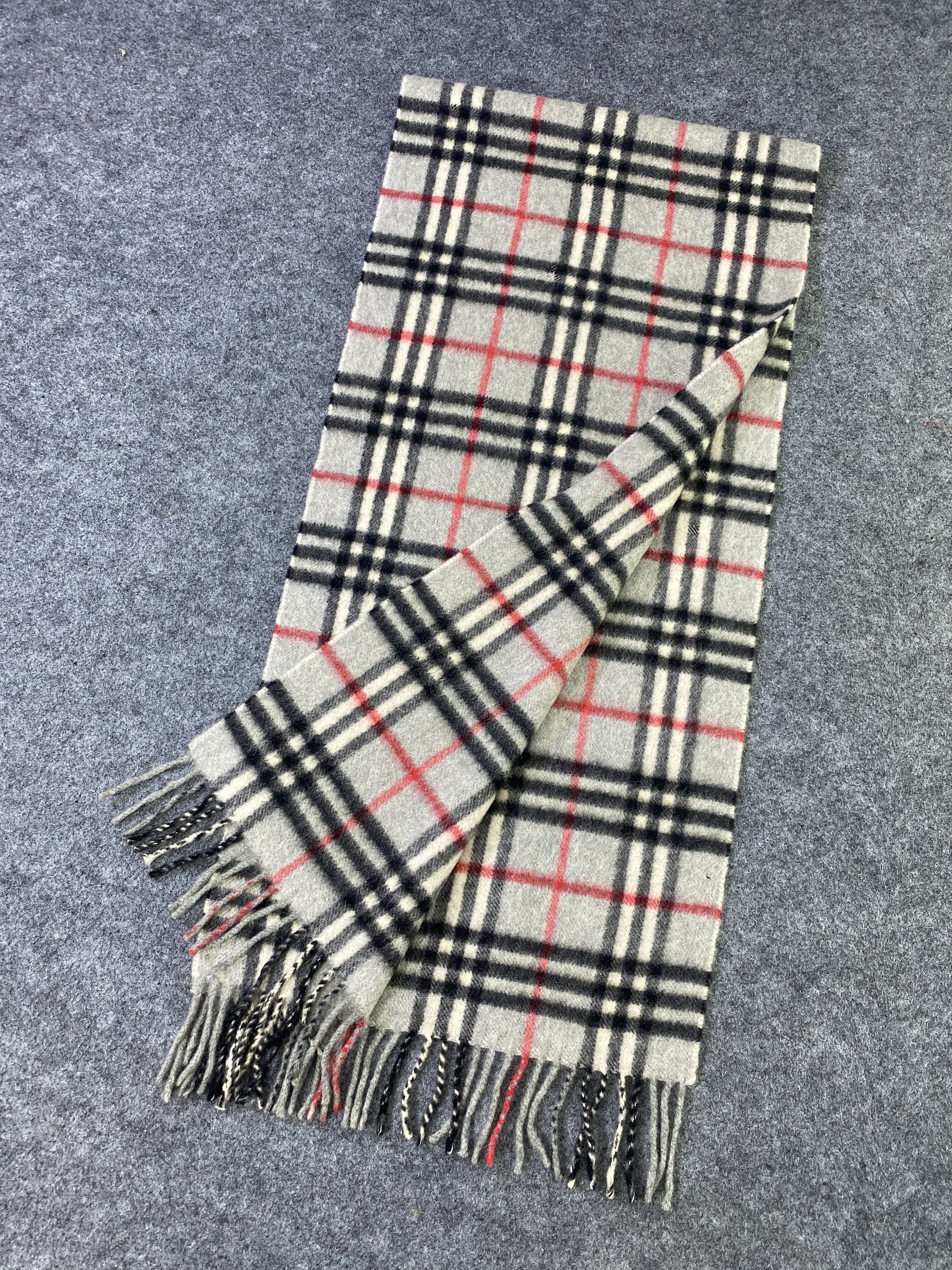 Burberry × Vintage VINTAGE BURBERRY Scarf / Muffler / Neckwear -T919 Size ONE SIZE - 3 Thumbnail
