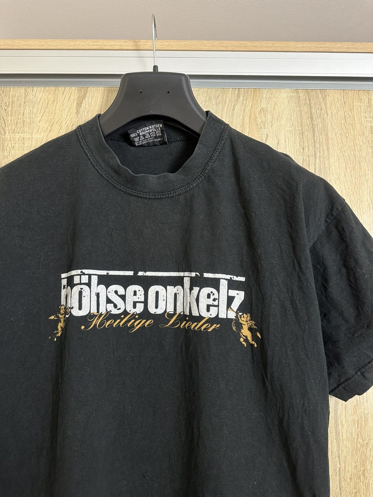 Band Tees 🔥 Bohse Onkelz Germany Rock Band T Shirt Metal Punk Vintage Size US XL / EU 56 / 4 - 2 Thumbnail
