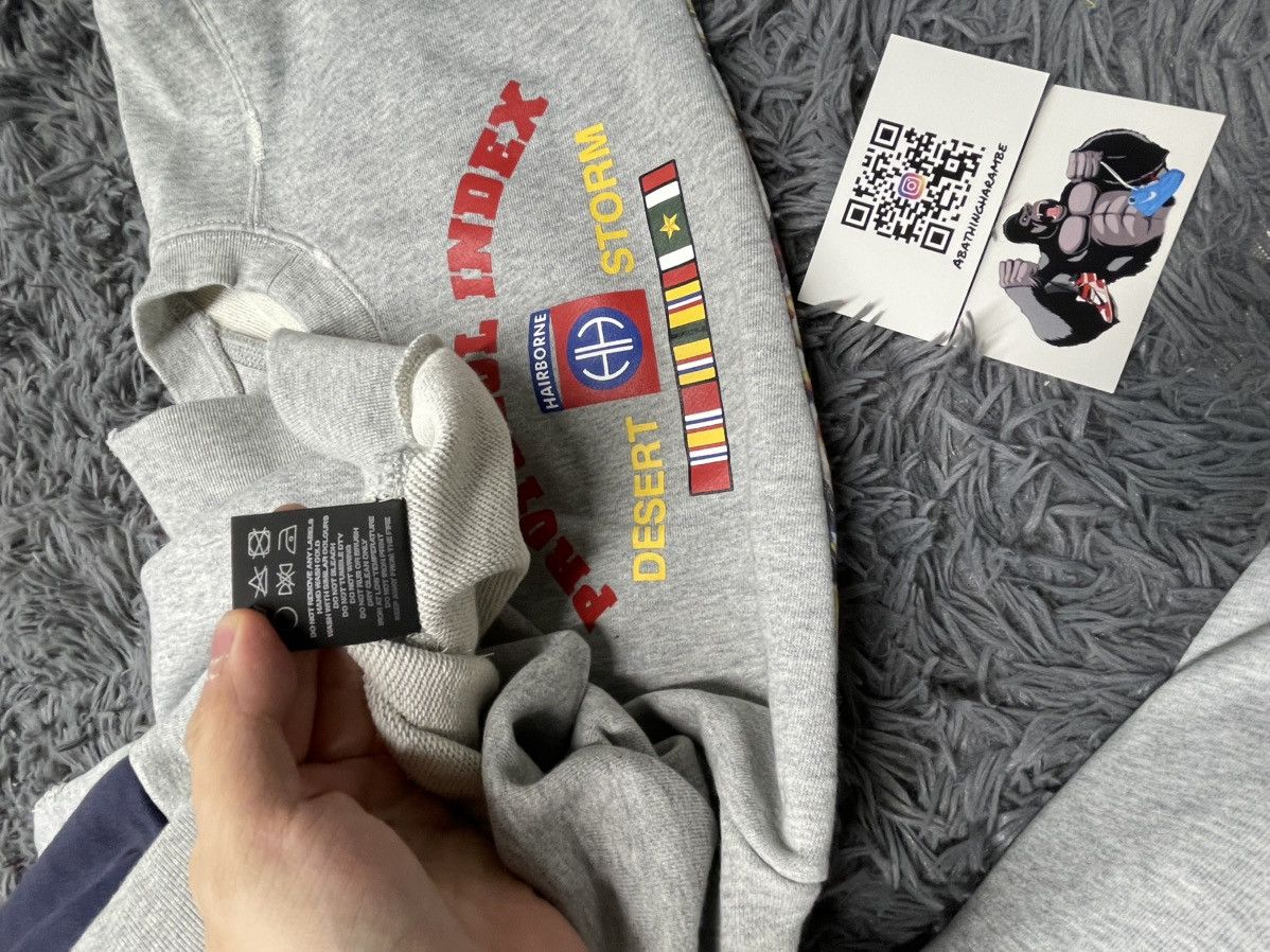 PROJECT G/R Protocol Index Reconstructed Zip Hoodie Melange Grey Size US S / EU 44-46 / 1 - 9 Thumbnail