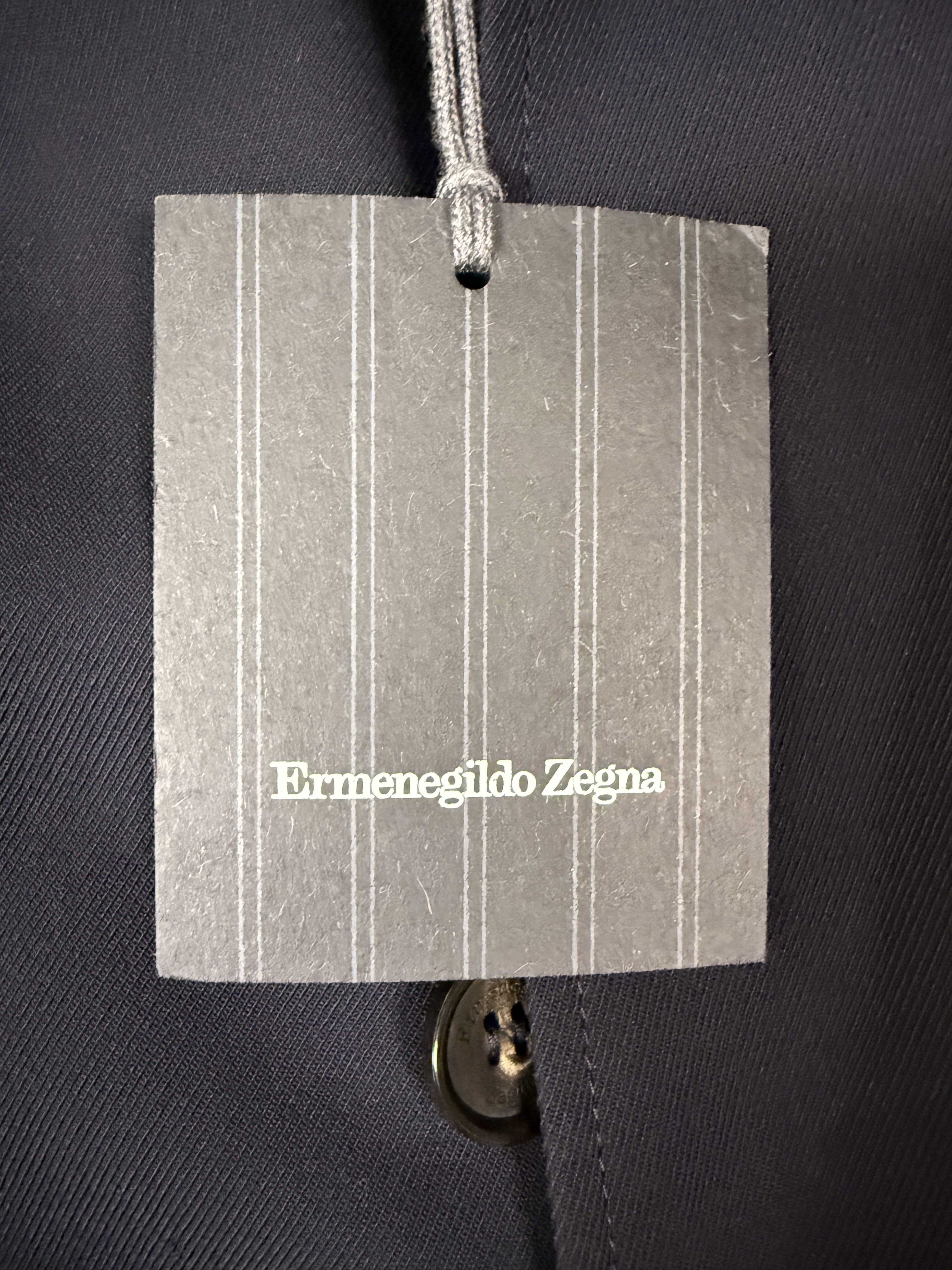Ermenegildo Zegna Ermenegildo Zegna Elements Trofeo Wool Trench Coat Size US L / EU 52-54 / 3 - 8 Thumbnail
