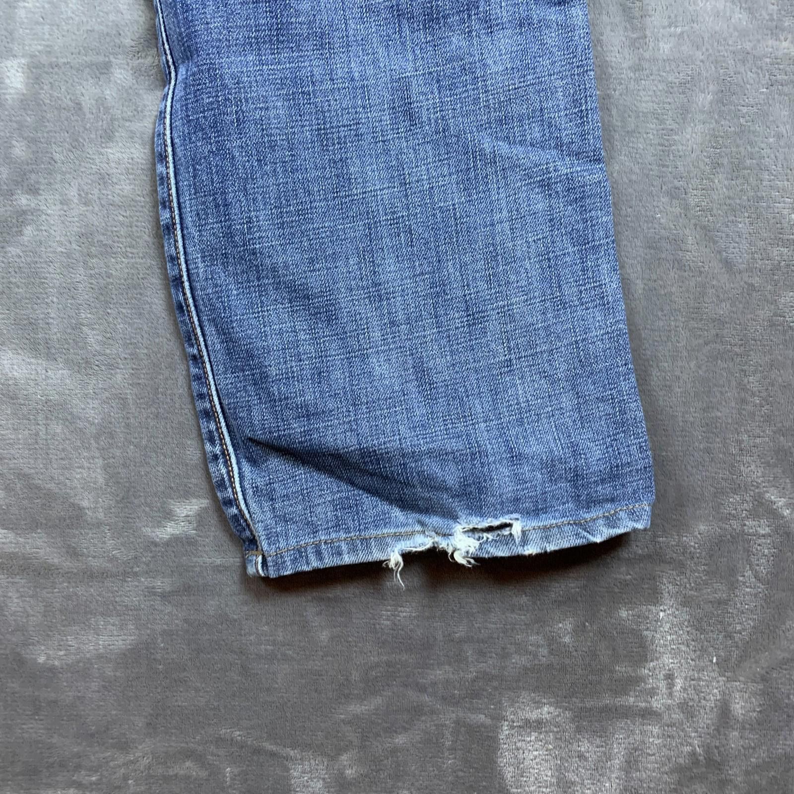Gap Men’s Gap Green 1969 Zip Straight Leg 34x31 Jeans (334) Size US 34 / EU 50 - 4 Thumbnail