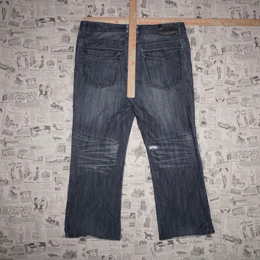 Vintage 38 - Vintage Y2K buffalo jeans 2000s baggy wide denim pants Size US 38 / EU 54 - 4 Thumbnail