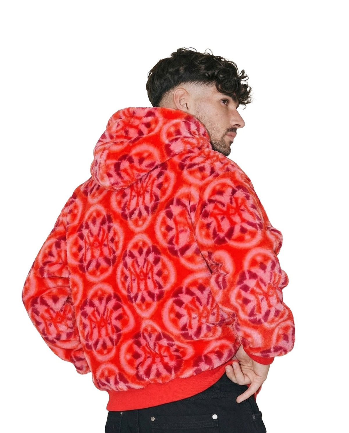 Other WATSON BRANDED RED PATTERN HOODED JACKET Size US XL / EU 56 / 4 - 7 Thumbnail