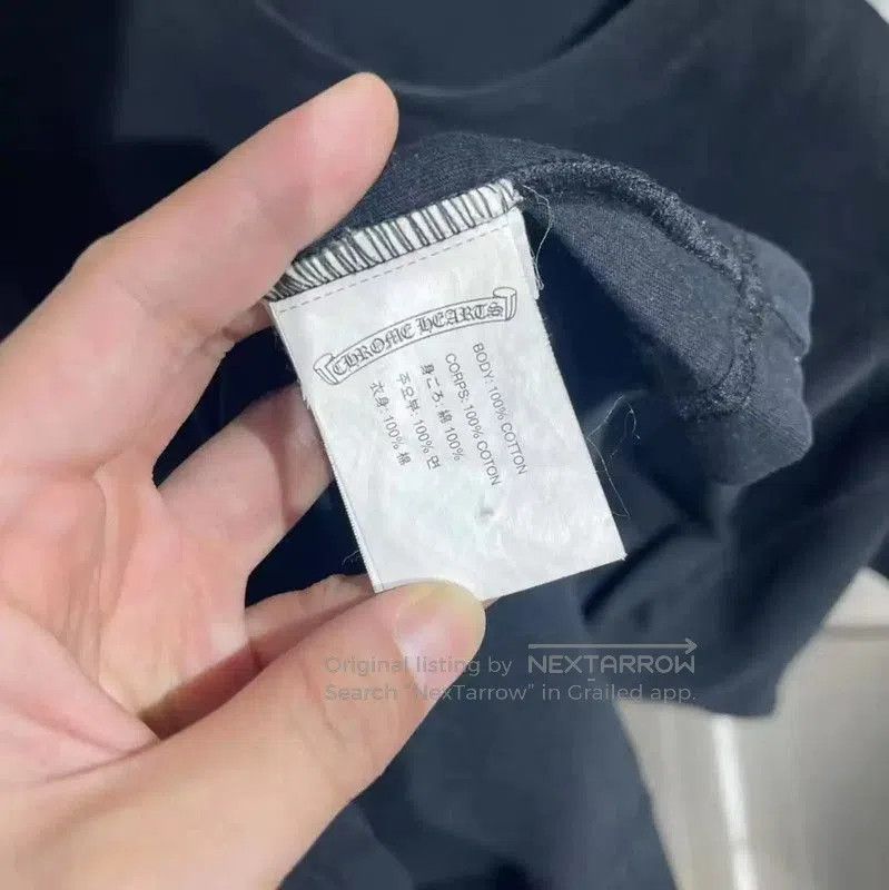 Chrome Hearts Chrome Hearts Black Cotton T-Shirt for Men . Size US XL / EU 56 / 4 - 6 Thumbnail