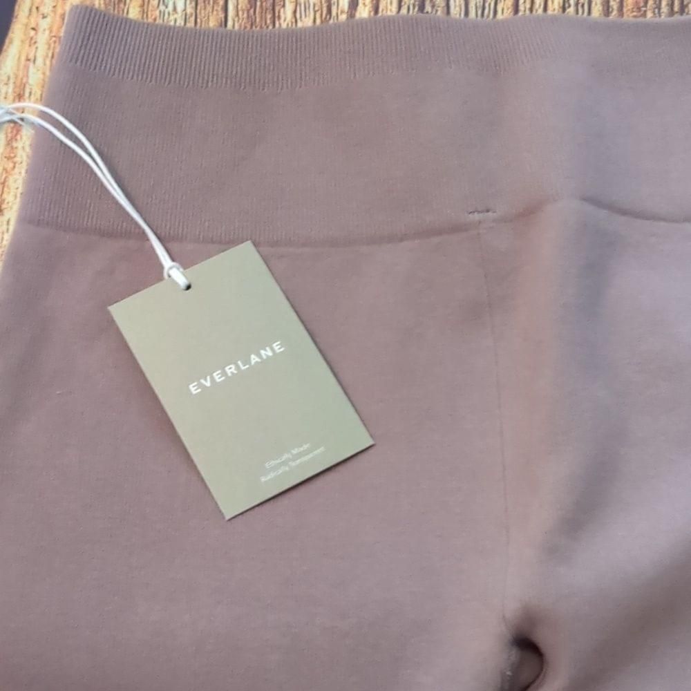 Everlane Everlane purple ribbed seamless leggings size m/l Size 26" / US 2 / IT 38 - 2 Thumbnail