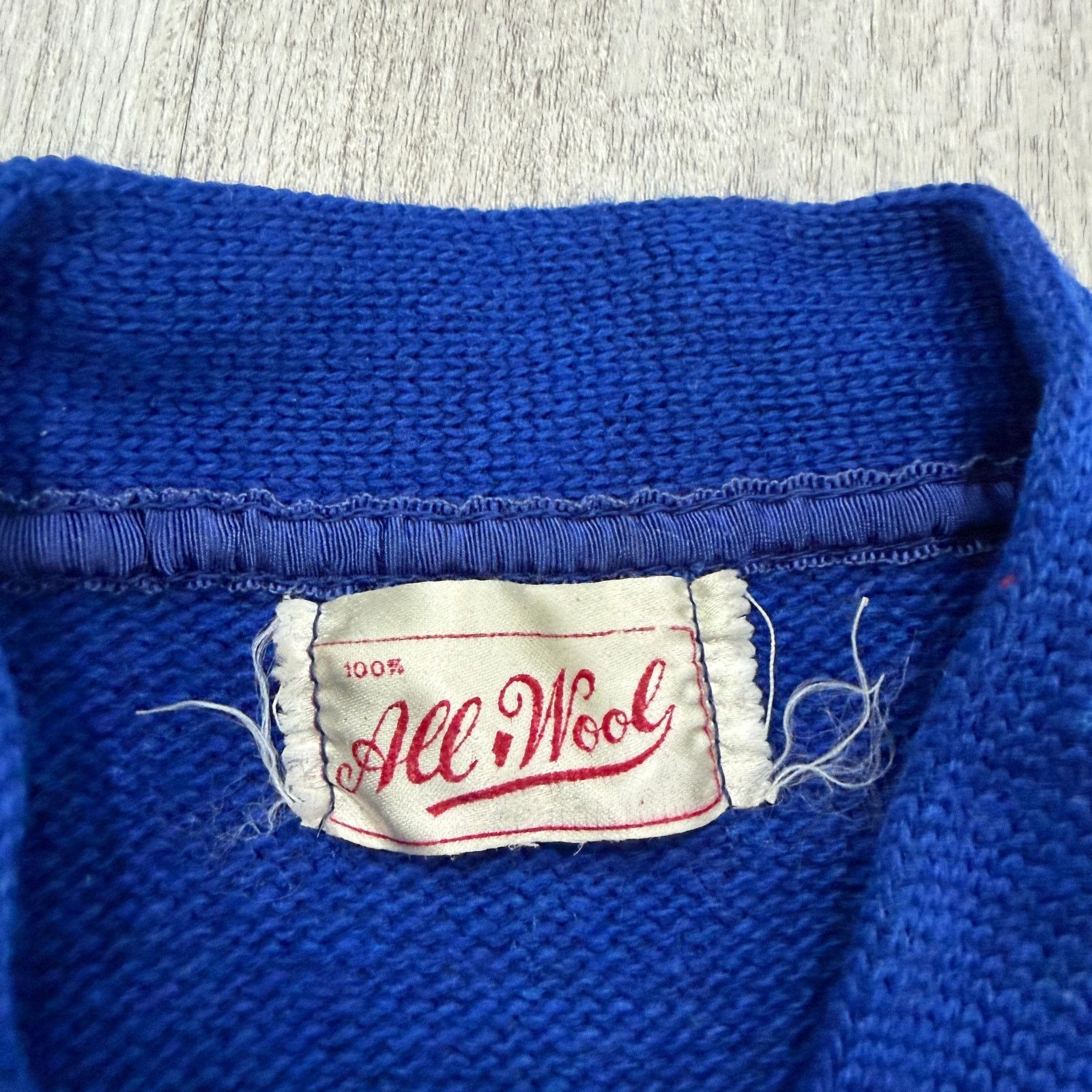 Vintage Vintage 100% All Wool Cardigan Sweater Small 50s 60s Preppy Size US S / EU 44-46 / 1 - 4 Thumbnail