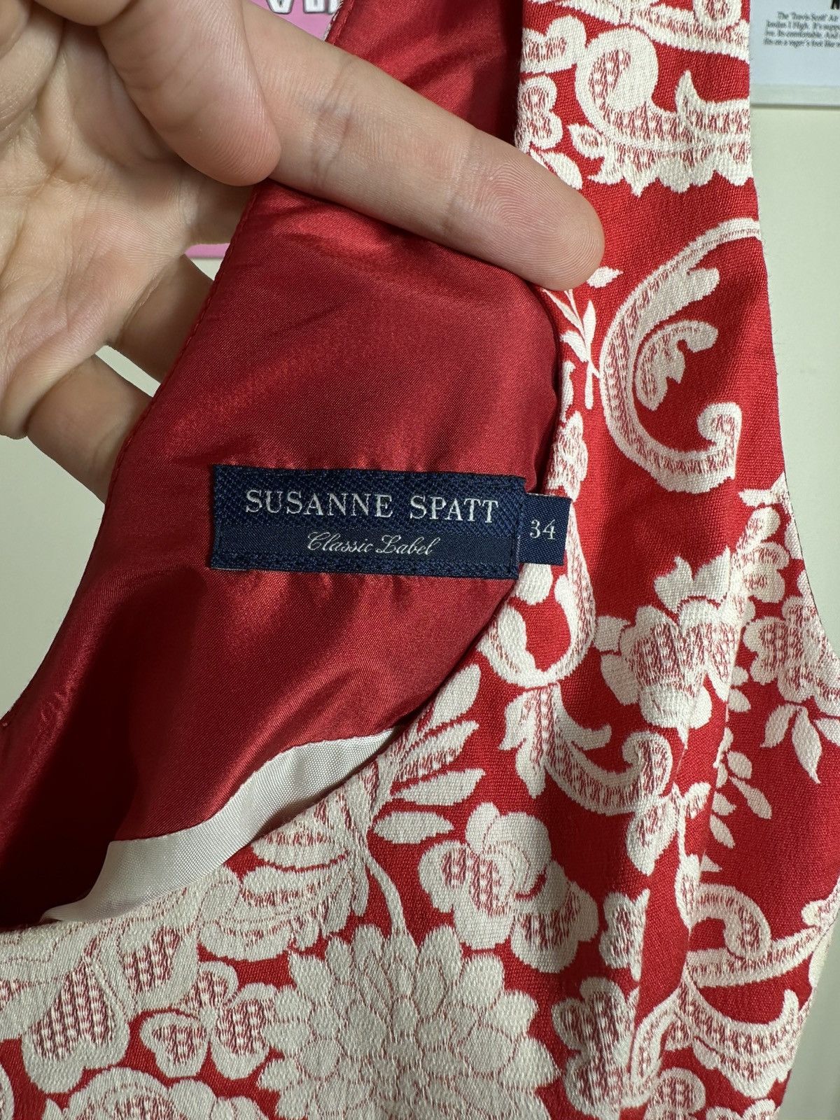 Other Susanne Spatt Classic Label Dress Flared Jacquard Floral Size S / US 4 / IT 40 - 8 Thumbnail