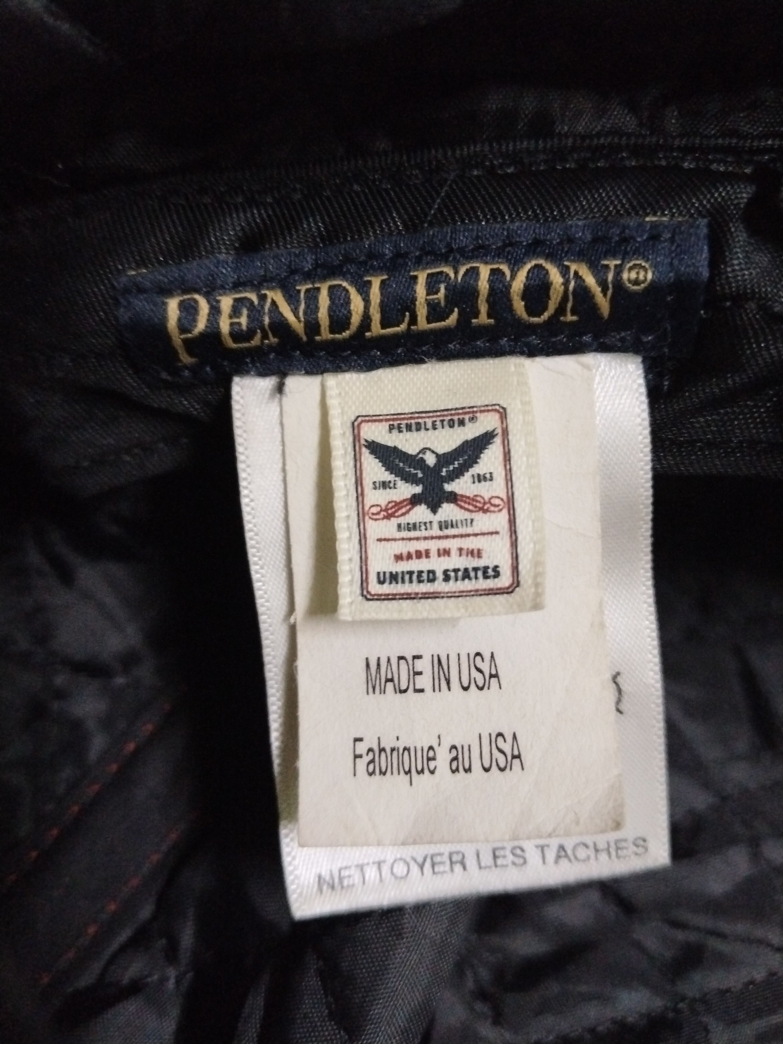 Pendleton × Vintage VINTAGE PENDLETON WINTER WOOL MADE IN USA Size ONE SIZE - 9 Thumbnail
