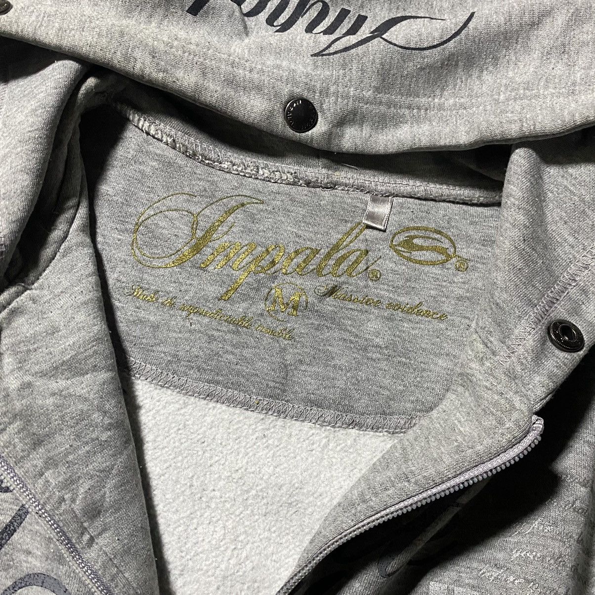 Japanese Brand 2000s Impala Studded Desperate Measures Hoodie Size US M / EU 48-50 / 2 - 9 Thumbnail