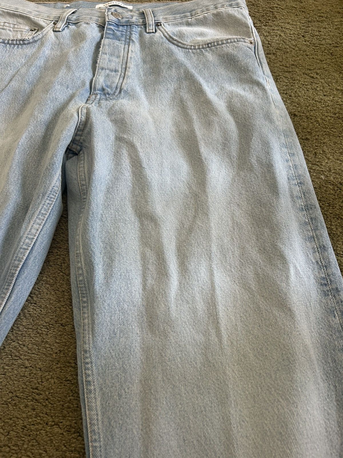 Sunflower Sunflower loose denim in light blue vintage Size US 33 - 2 Thumbnail