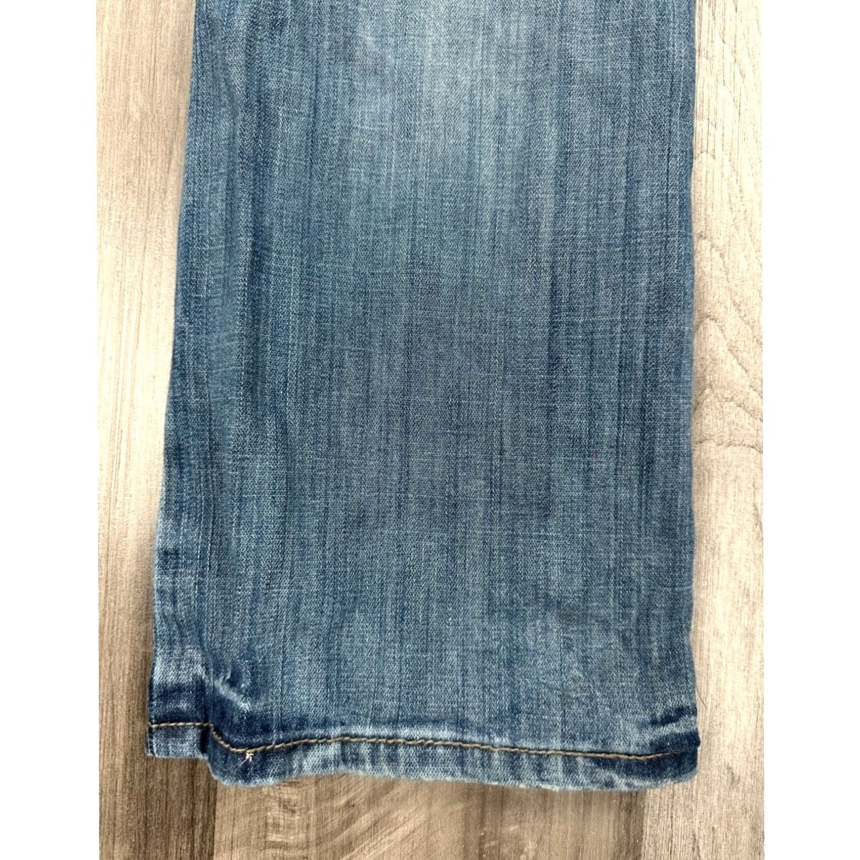 Vintage Cinch Ian Boot Cut Jeans - 35x34, Blue, Men, Regular, Bootcut, 99% Cotton 1% Spandex Size US 35 - 3 Thumbnail