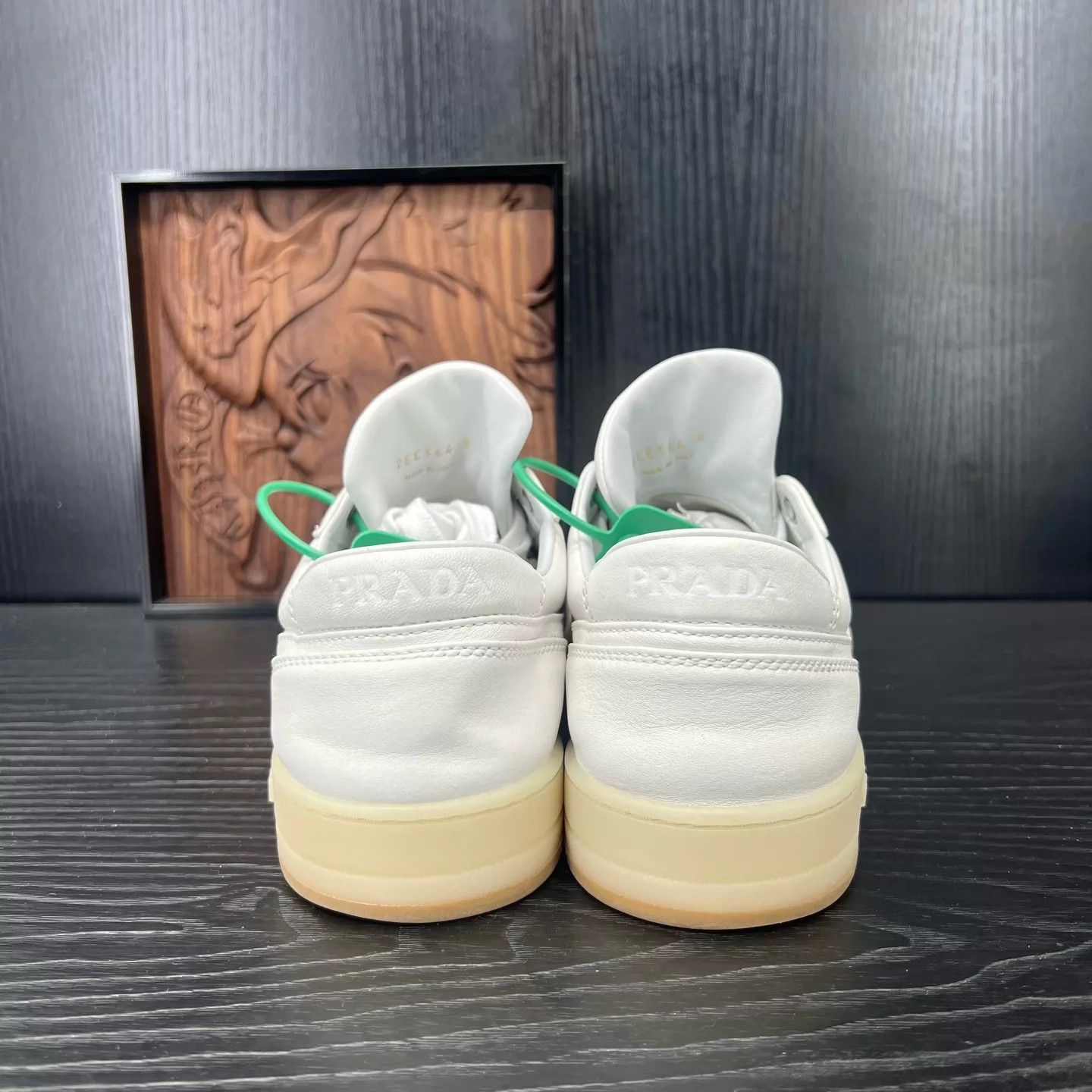 Prada Prada leather shoe ivory 42 99new Size US 9 / EU 42 - 2 Thumbnail
