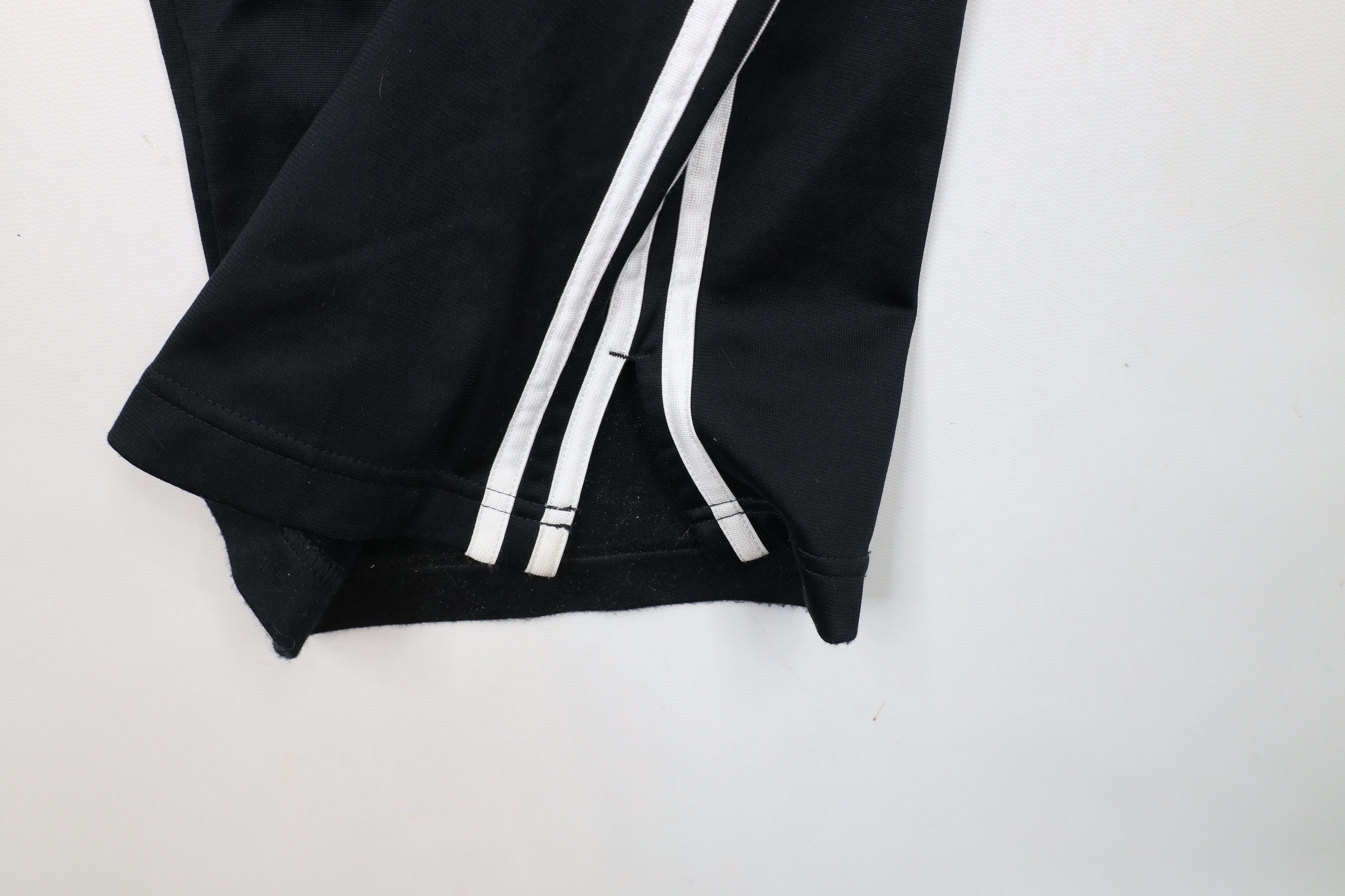 Adidas × Vintage Vintage Y2K Adidas Striped Wide Leg Sweatpants Pants Black Size 38" / US 16 / IT 52 - 7 Thumbnail