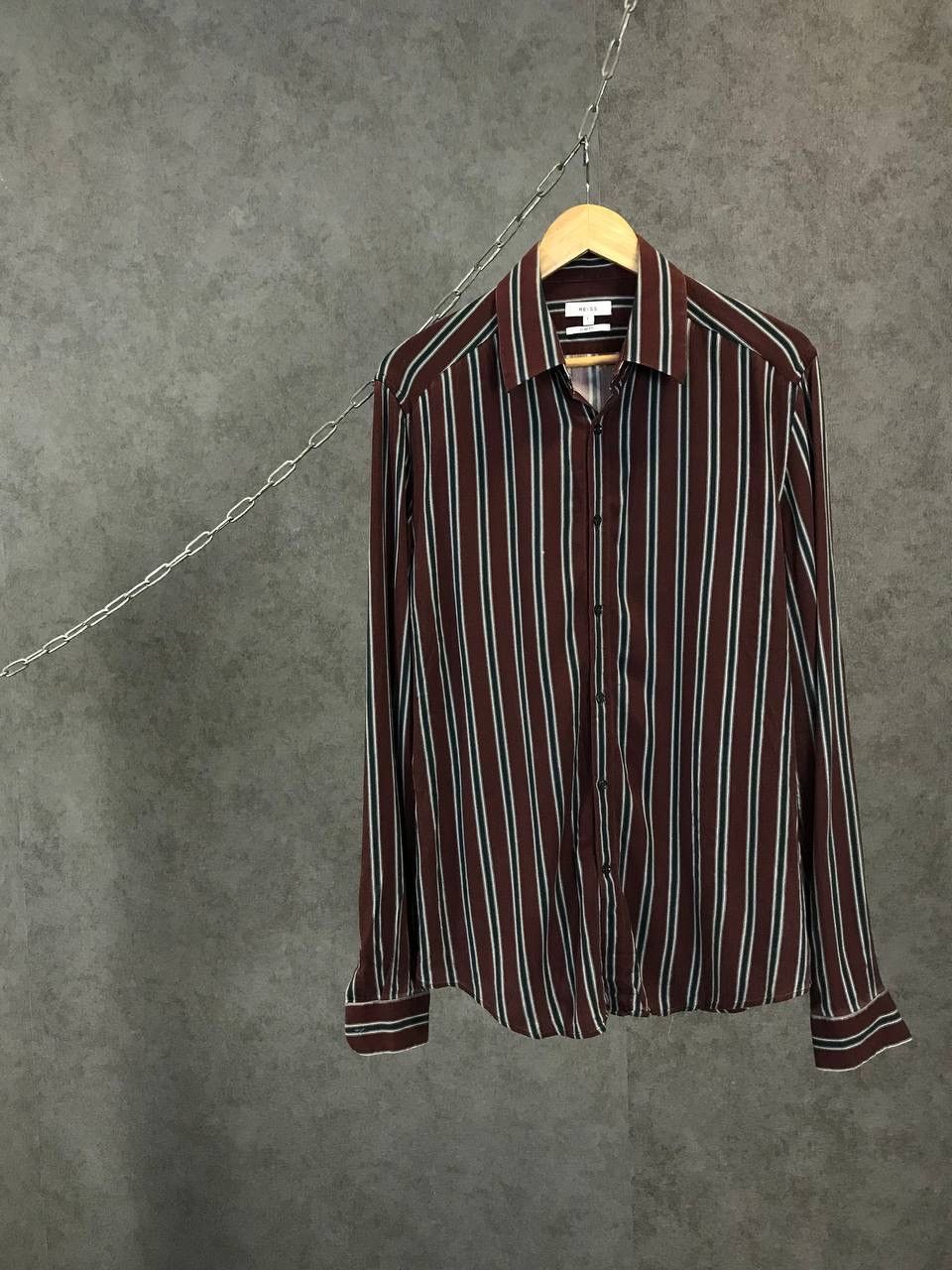 Reiss Reiss striped designer shirt Size US L / EU 52-54 / 3 - 1 Thumbnail