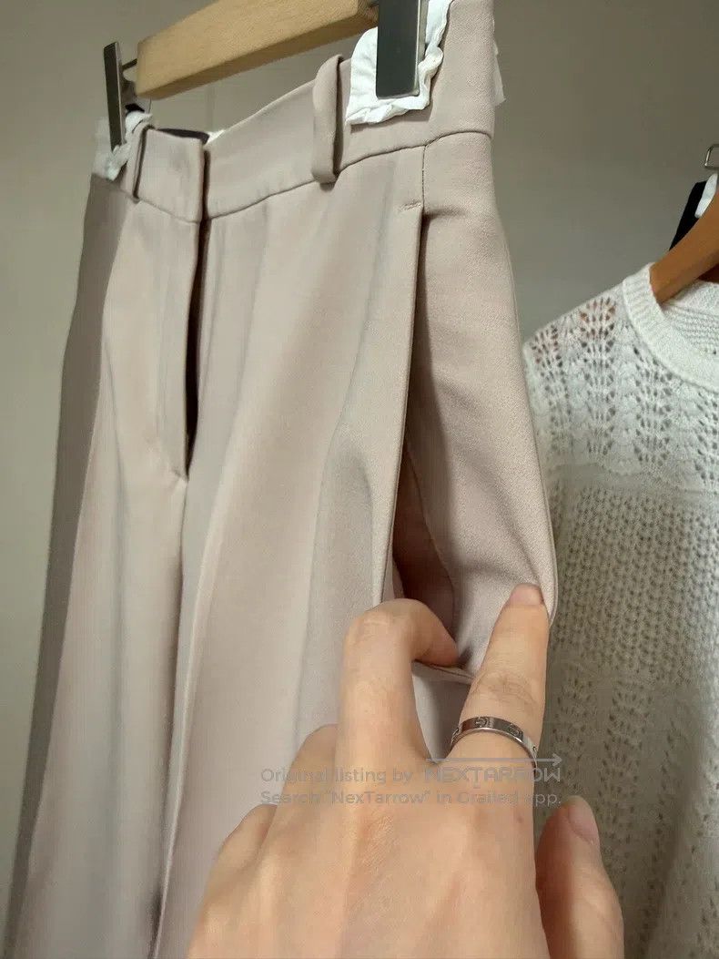 Loro Piana Loro Piana Silk and wool trousers Size 25" / US 0 / IT 36 - 3 Thumbnail