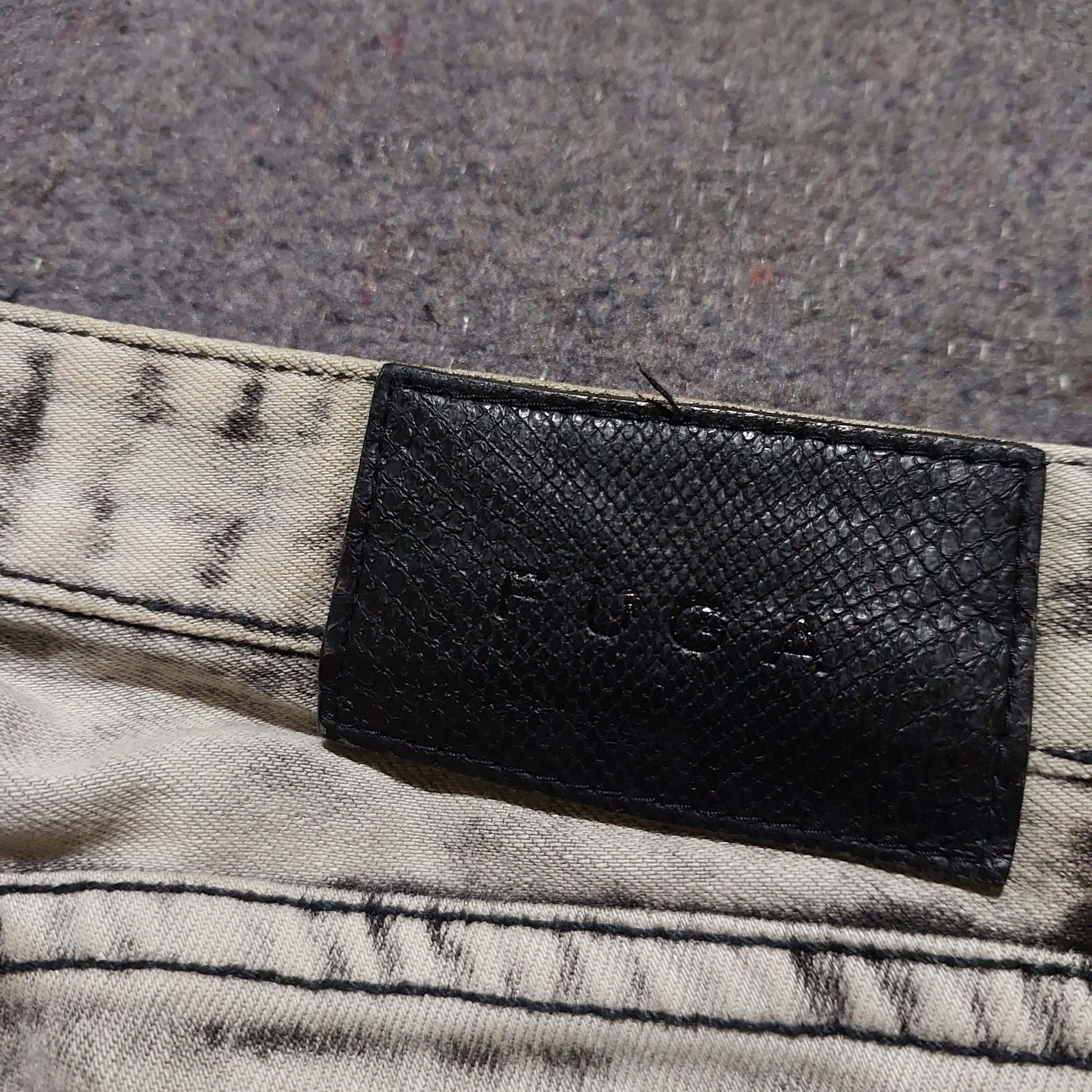 GOSTAR DE FUGA FUGA japanese acid biker jeans Size US 29 - 12 Thumbnail