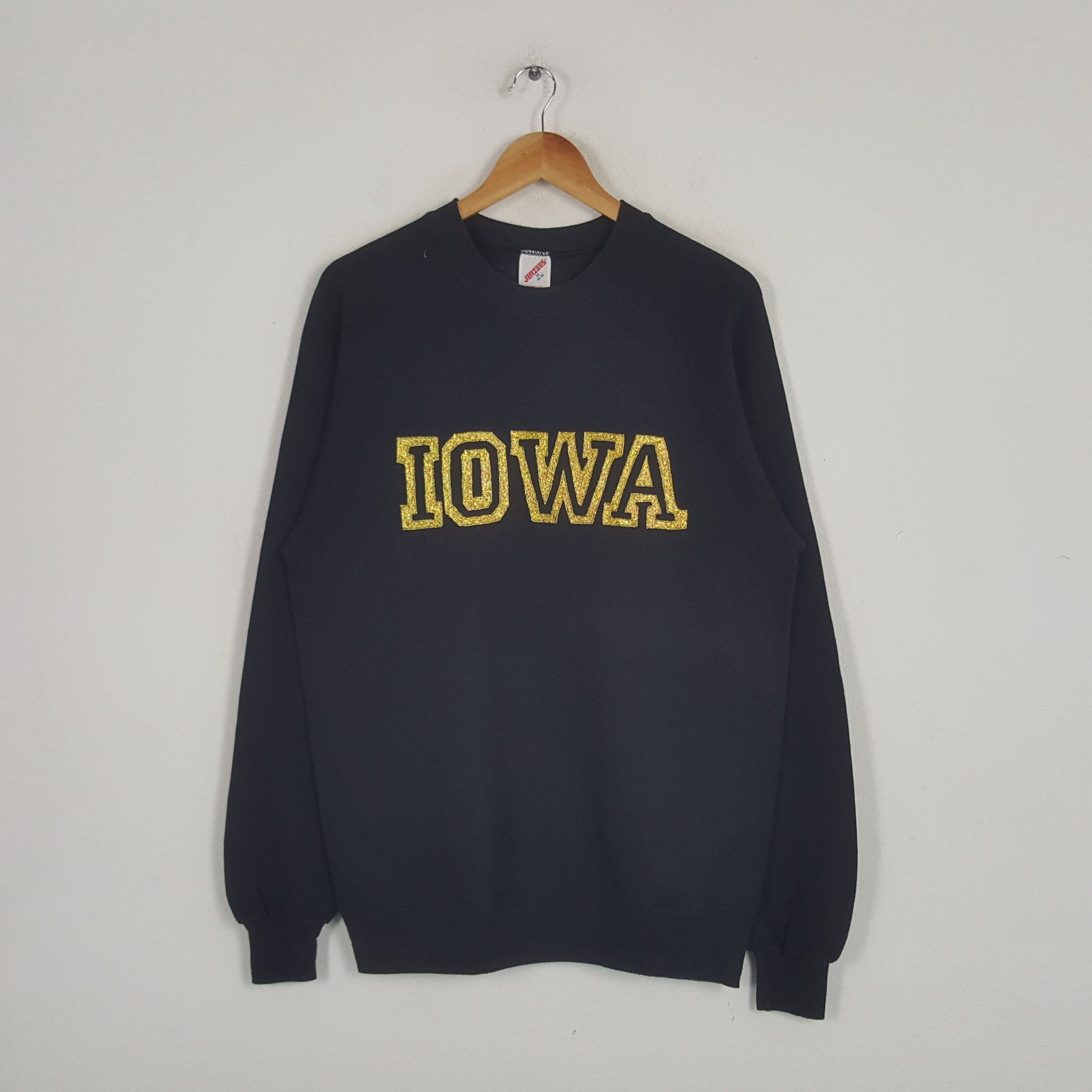 Vintage Vintage IOWA American College University Sweatshirt Size US M / EU 48-50 / 2 - 1 Thumbnail