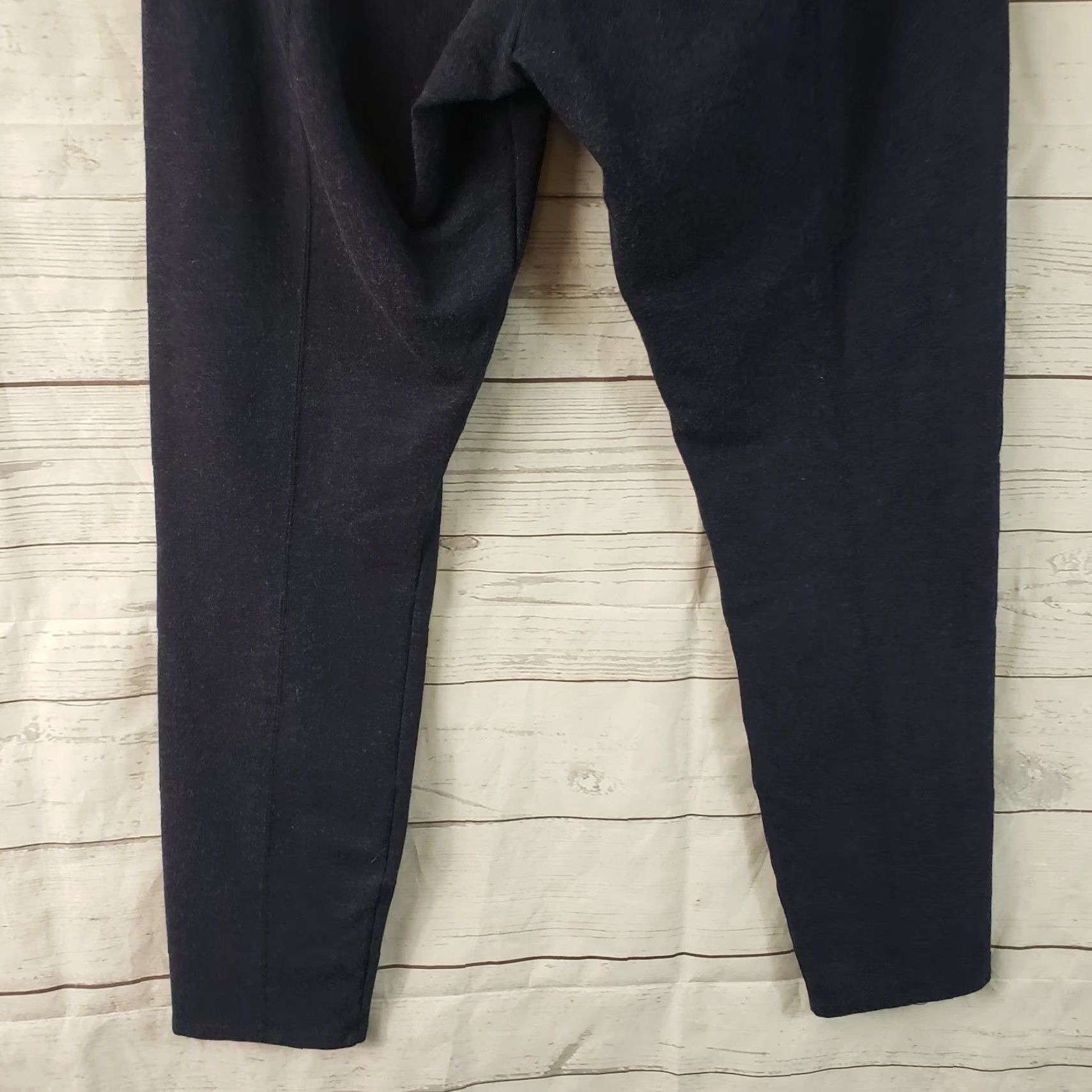 Vintage Lysse Womens Cropped Leggings Sz Medium Blue Mid Rise Size 32" / US 10 / IT 46 - 5 Thumbnail