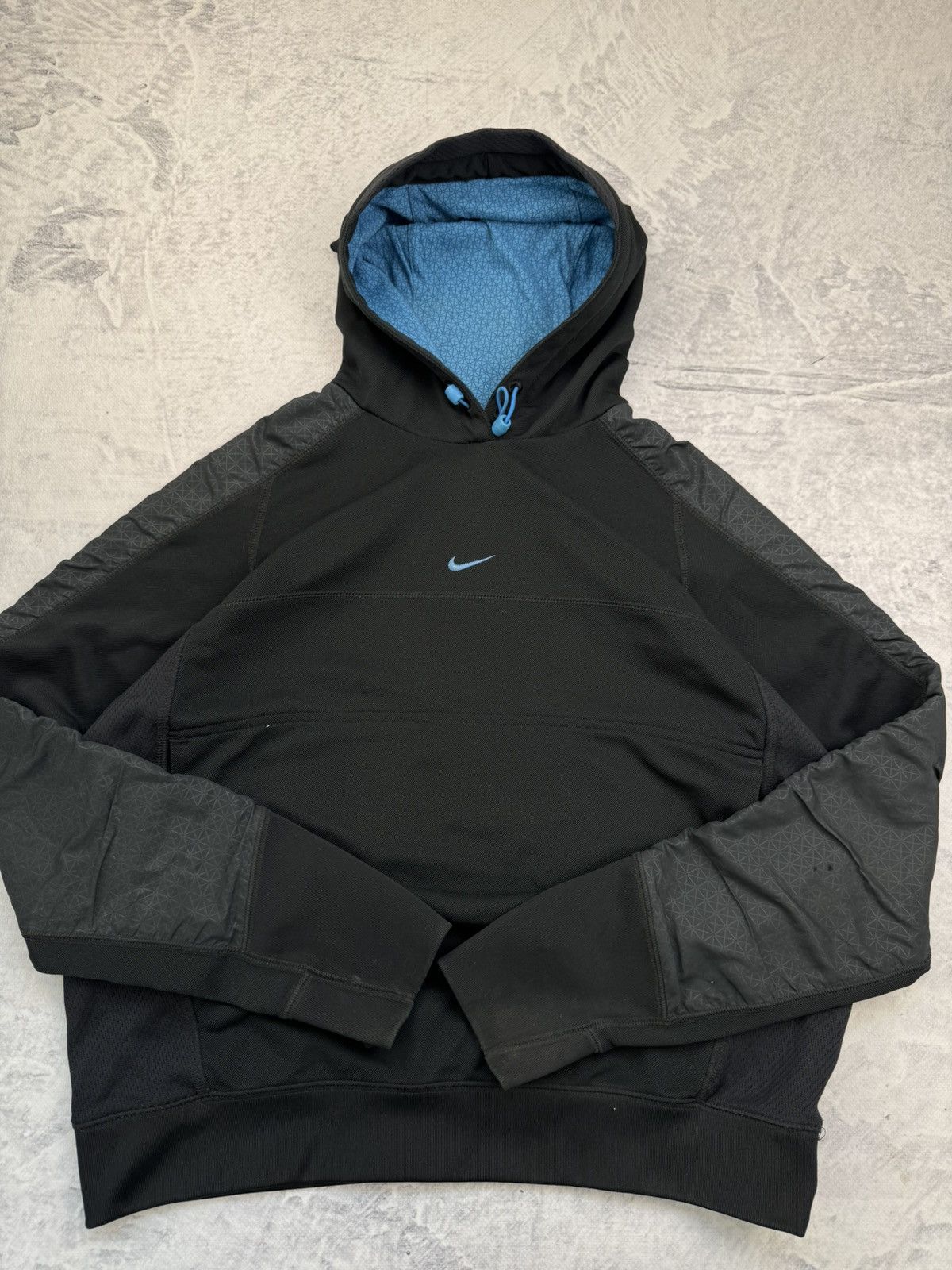 Nike × Vintage NIKE VINTAGE CENTER LOGO OVERSIZE BOXY HOODIE Size US M / EU 48-50 / 2 - 3 Thumbnail