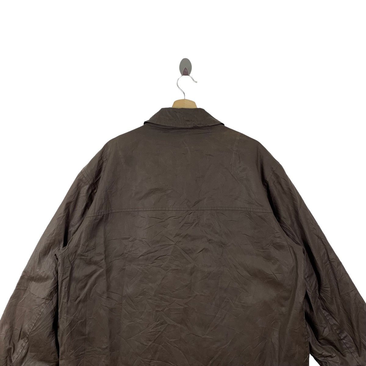 Vintage Vintage VISCONF Italian Fashion Designer Casual Wax Jacket Size US XL / EU 56 / 4 - 4 Thumbnail