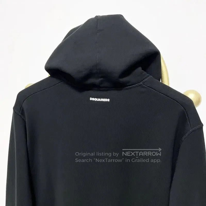 Dsquared2 DSQUARED2 Black Cotton Long Sleeve Hoodie . Size US M / EU 48-50 / 2 - 6 Thumbnail