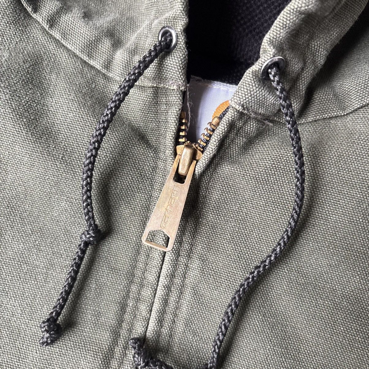 Carhartt GREEN OLIVE BIG LOGO CARHARTT ACTIVE JACKET Size US L / EU 52-54 / 3 - 4 Thumbnail