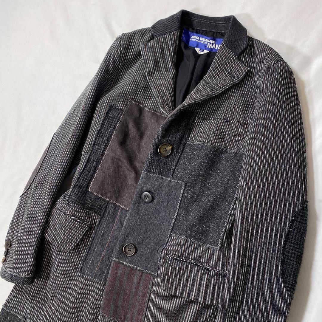 Comme des Garcons × Junya Watanabe AW13 Patchwork Coat Size US XS / EU 42 / 0 - 2 Thumbnail