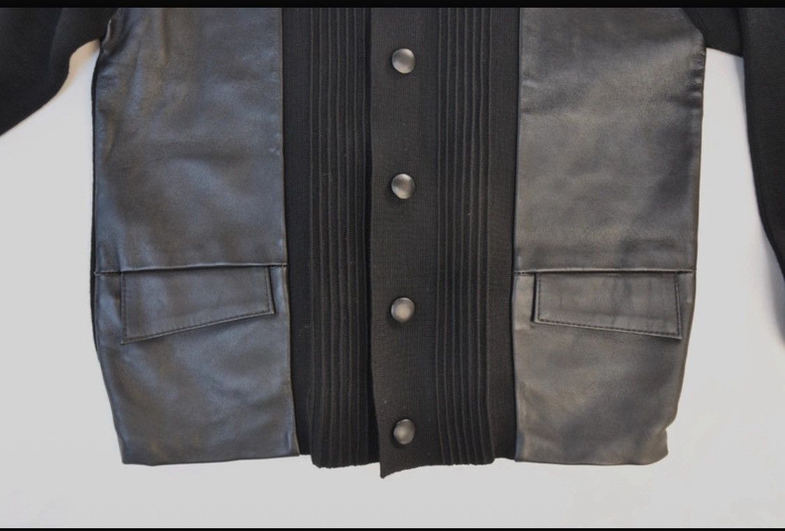 Vintage Deadstock 1950 Erdmann Leather/ Wool Knit Size US S / EU 44-46 / 1 - 3 Thumbnail