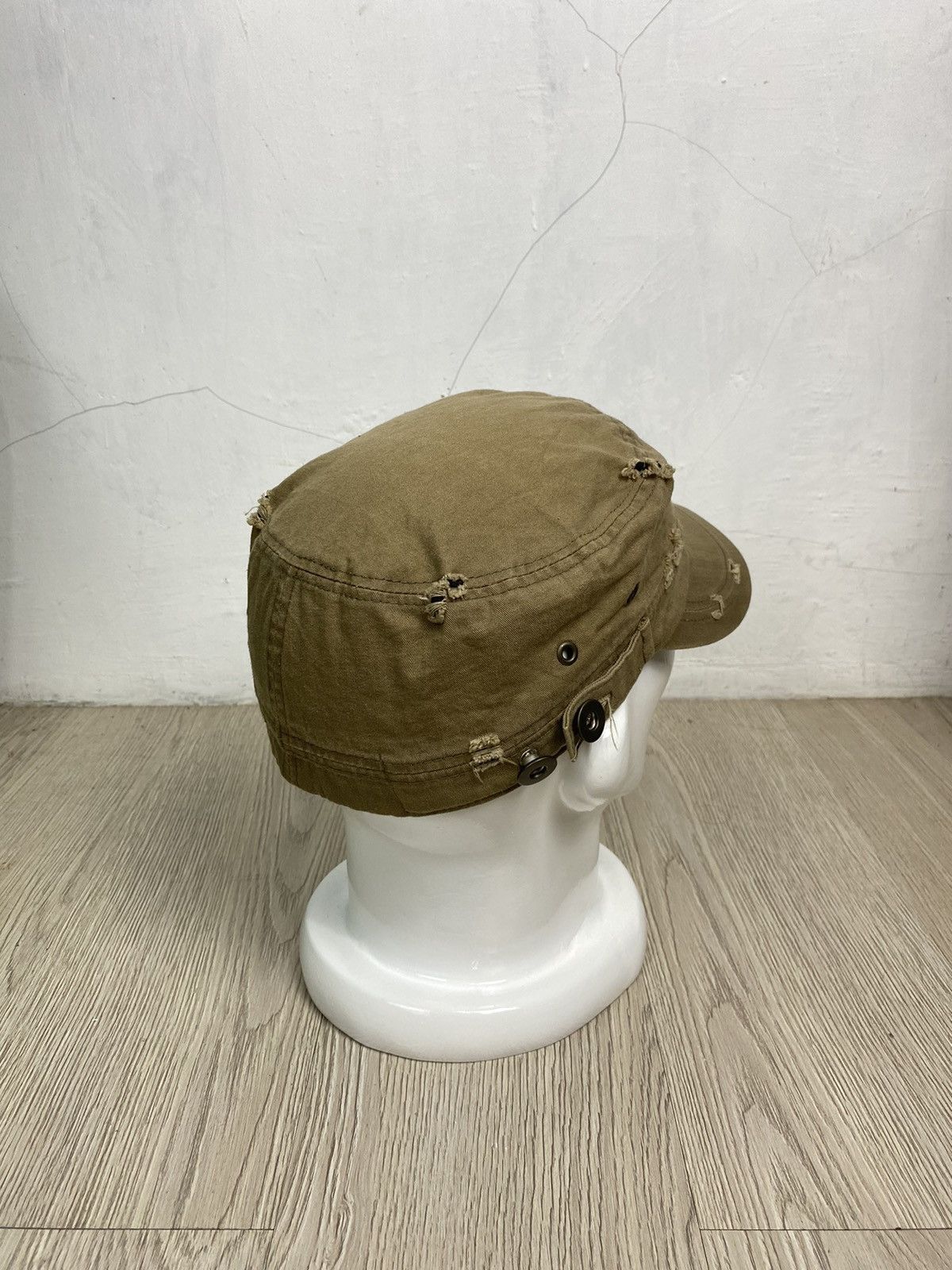 Hysteric Glamour × If Six Was Nine × Japanese Brand 2000s Distressed cadet patrol hat Size ONE SIZE - 3 Thumbnail