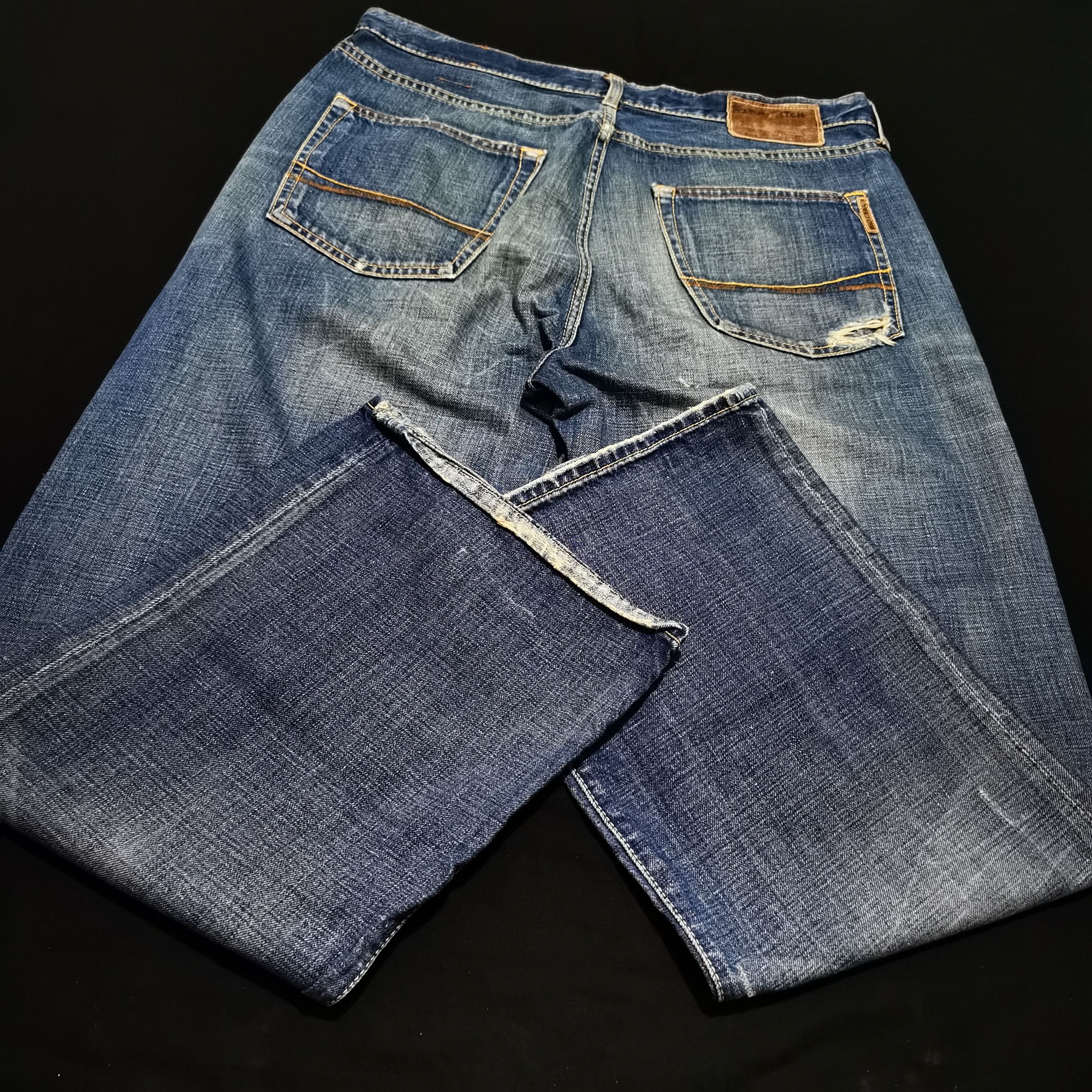 Other Distressed Denim Long Pants by Ezra Fitch Size US 36 / EU 52 - 2 Thumbnail