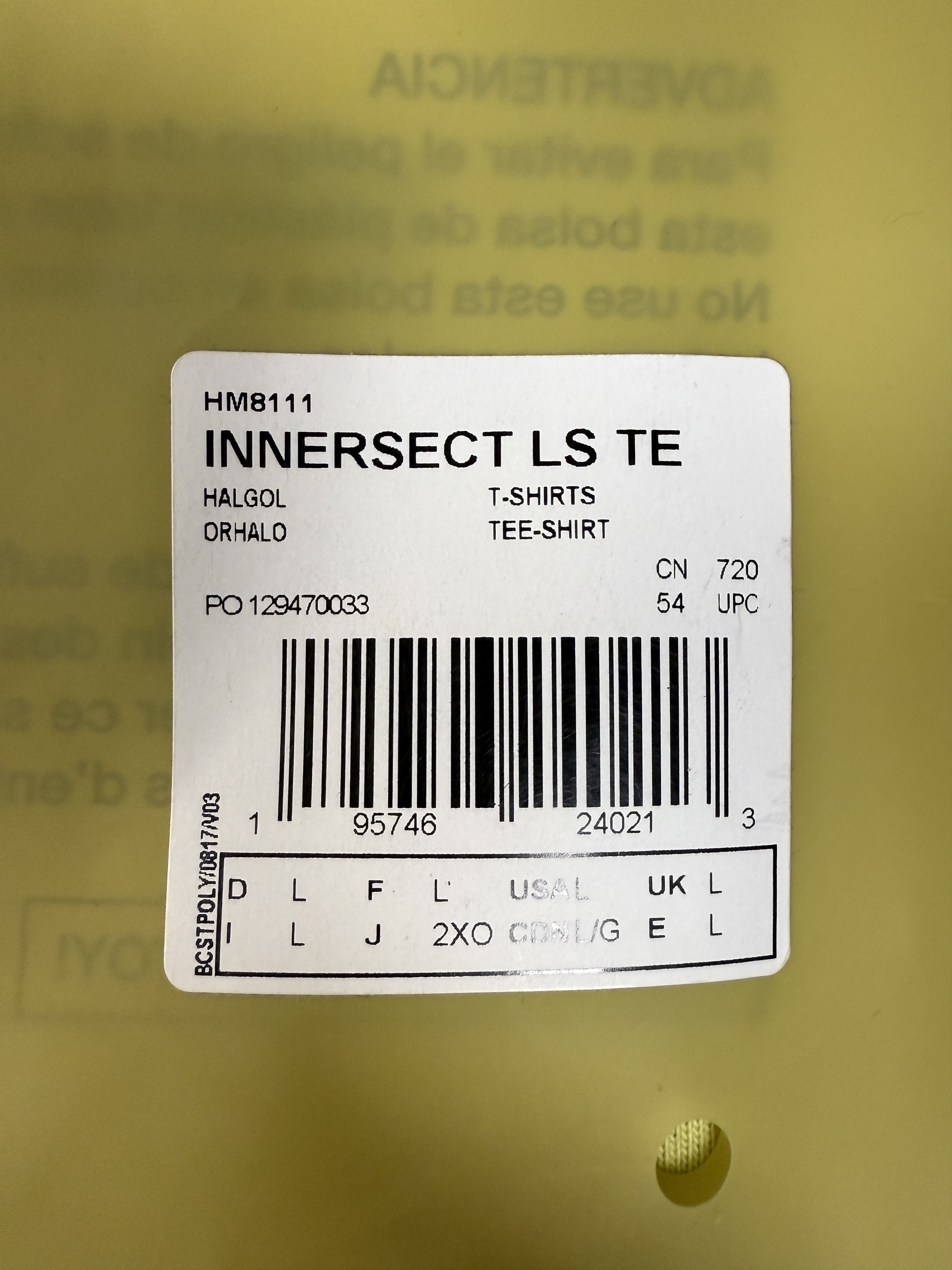 Adidas × Fear of God Limited Adidas x Fear of God Innersect Longsleeve Tee Size US L / EU 52-54 / 3 - 5 Thumbnail