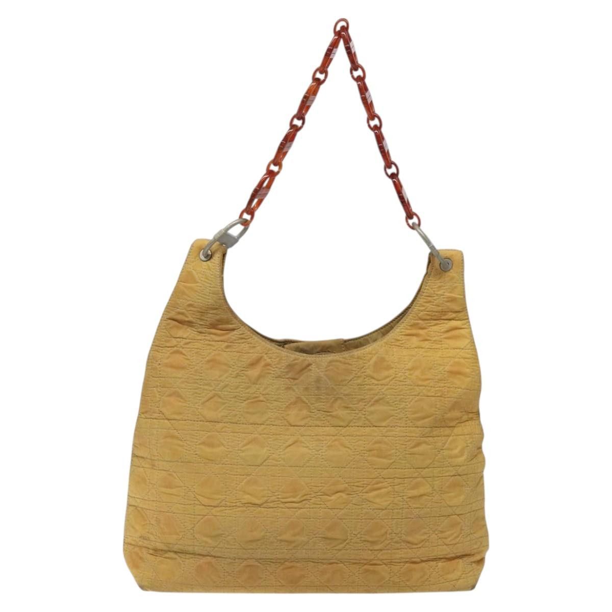 Dior DIOR Canage Shoulder Bag Nylon Yellow Size ONE SIZE - 2 Thumbnail
