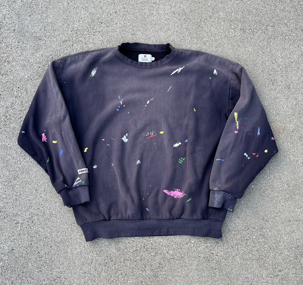Carhartt × Japanese Brand Custom Tyndale Flame Resistant Crewneck Sweatshirt Sun Fade Size US XL / EU 56 / 4 - 11 Thumbnail