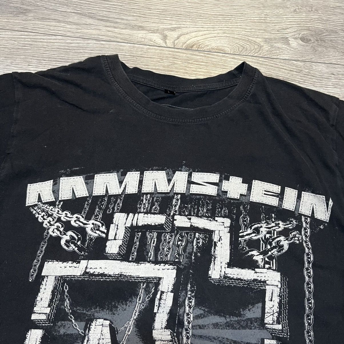 Vintage Rammstein tee merch 2000 tshirt Size US L / EU 52-54 / 3 - 2 Thumbnail