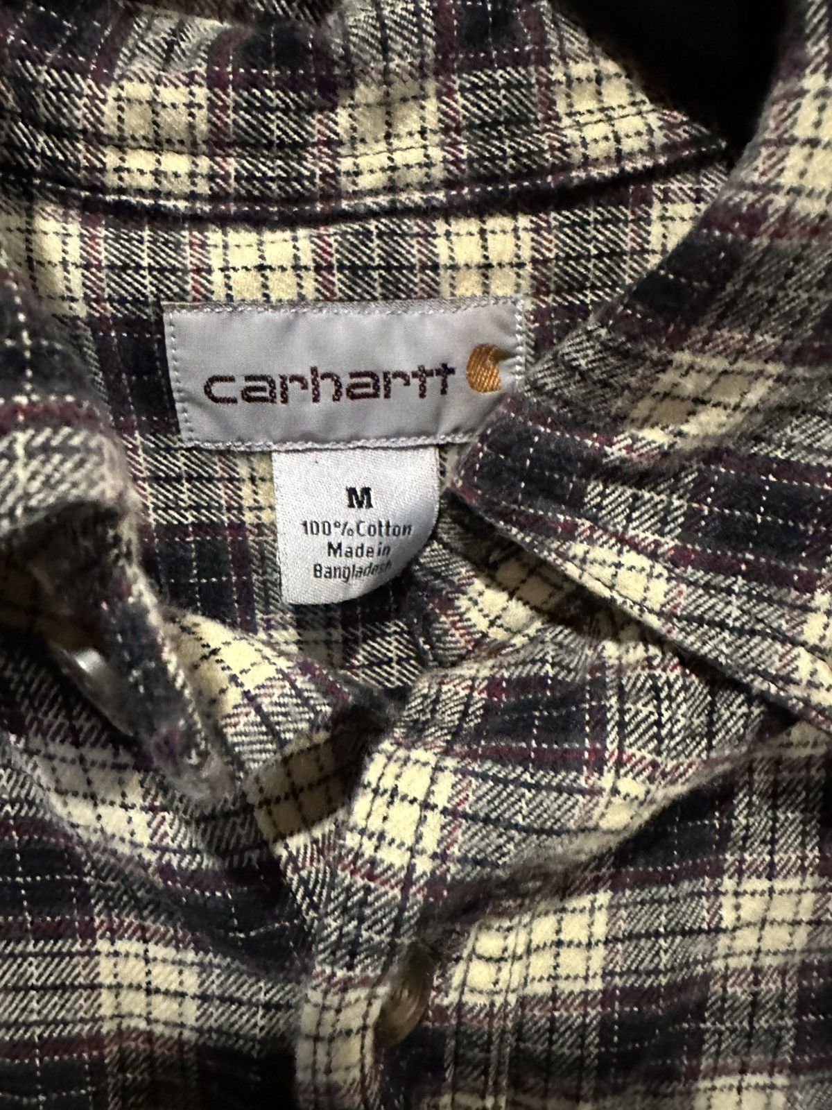 Carhartt Vintage Carhartt flannel button up Size US M / EU 48-50 / 2 - 3 Thumbnail