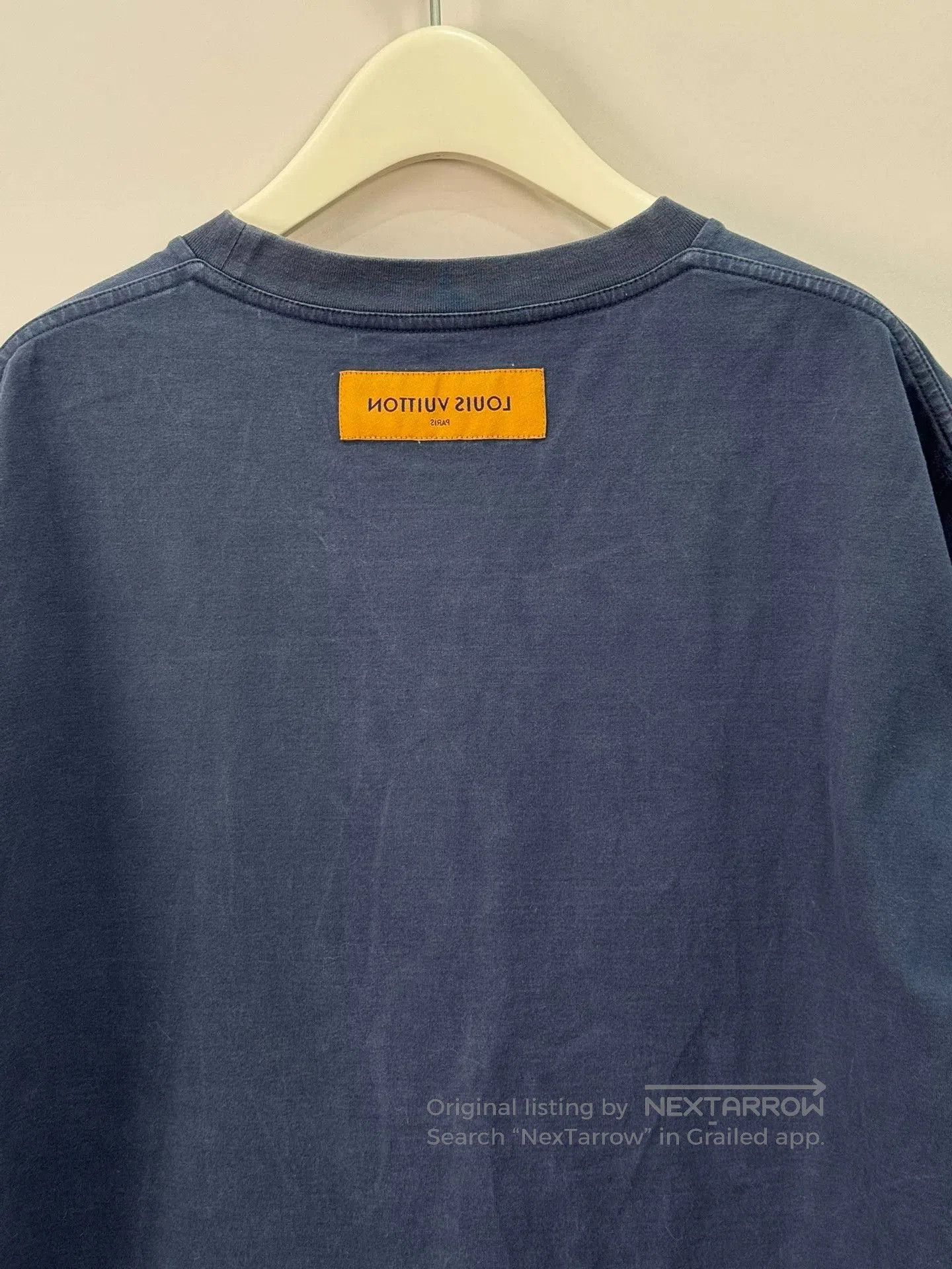 Louis Vuitton Louis Vuitton Logo Short Sleeve T-Shirt. Size US XL / EU 56 / 4 - 5 Thumbnail