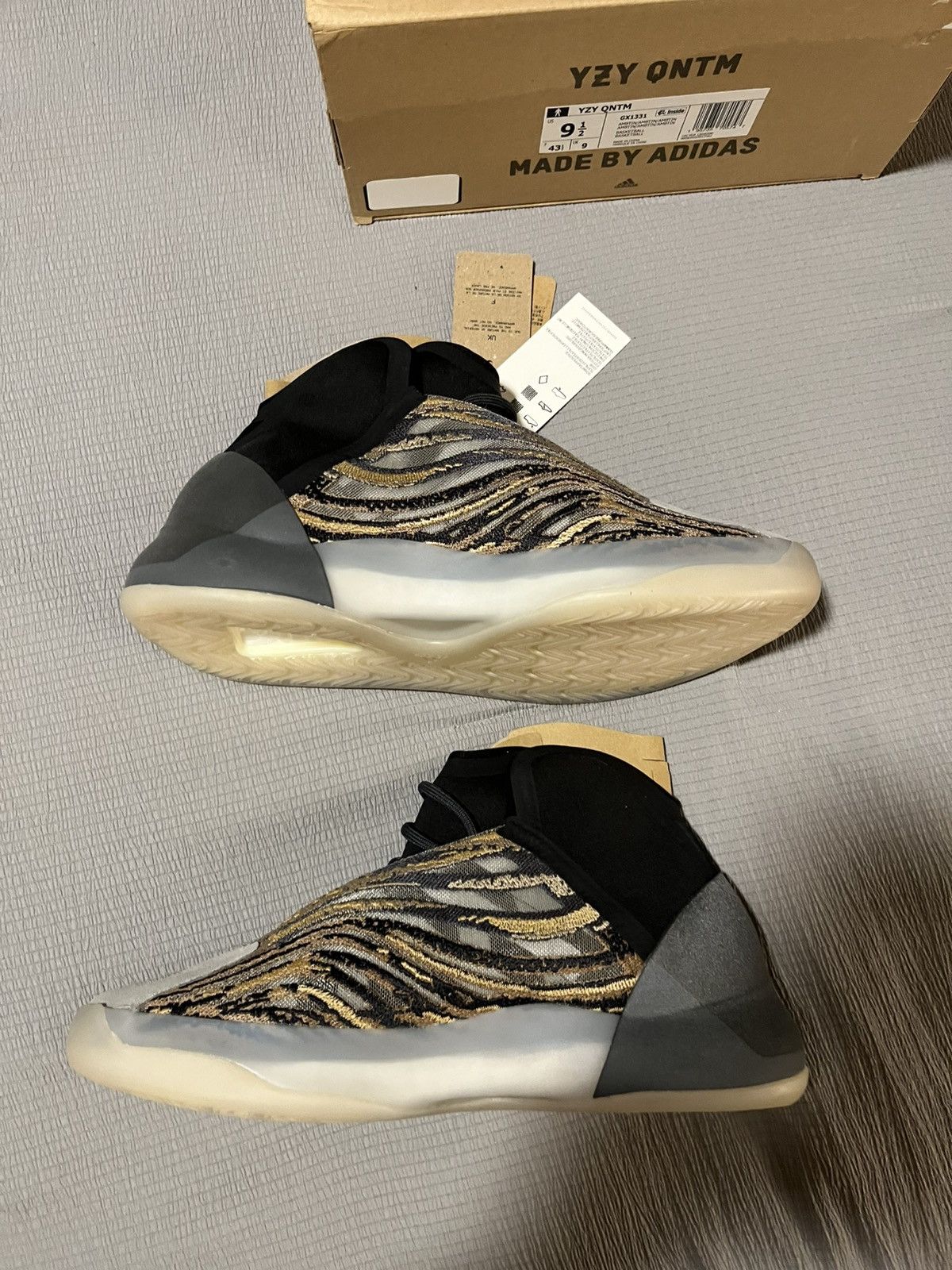 Yeezy Yeezy QNTM Amber Size US 9.5 / EU 42-43 - 3 Thumbnail