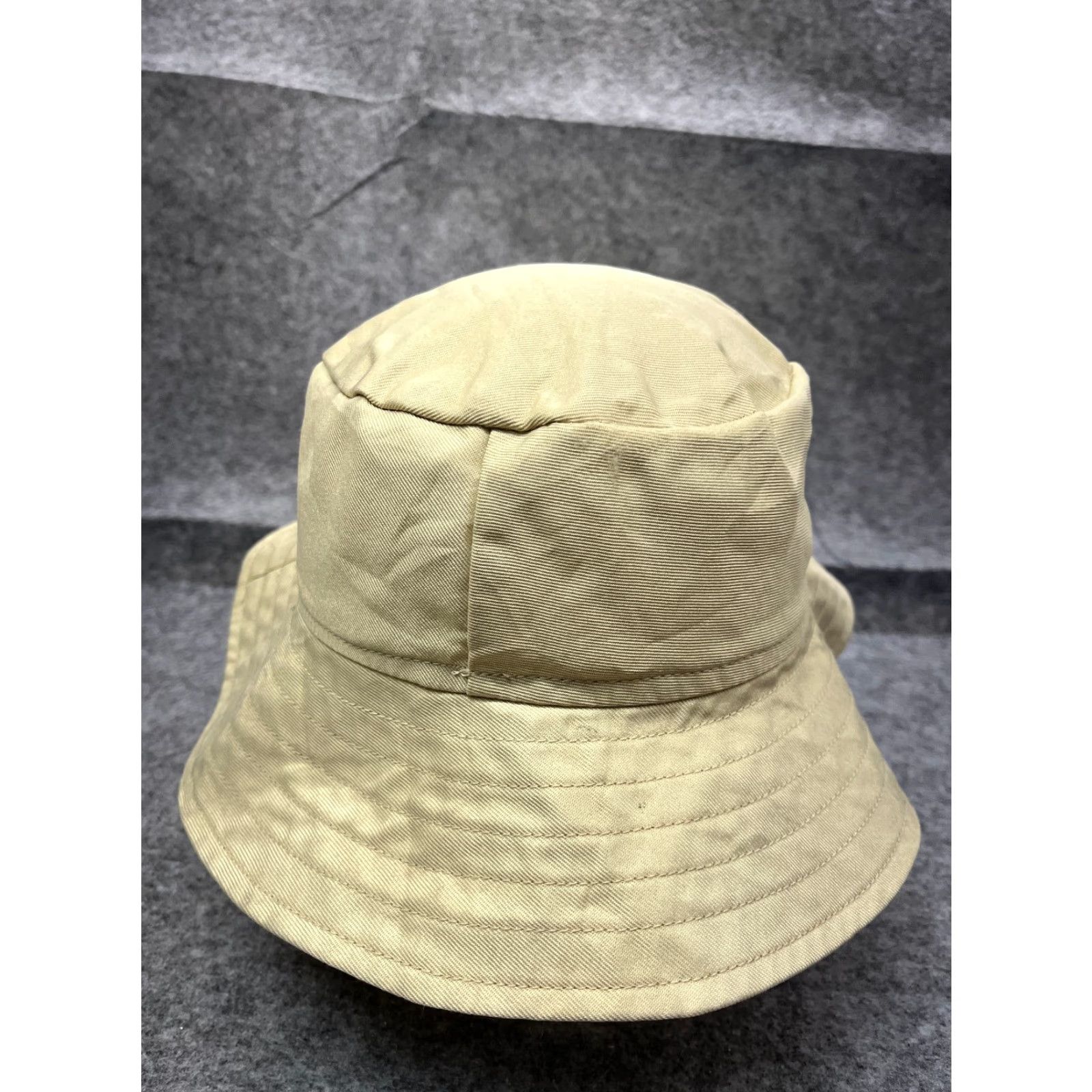 Vintage National Geographic Explorer Bucket Hat Adult One Size Beige 100% Polyester Camp Size ONE SIZE - 6 Thumbnail